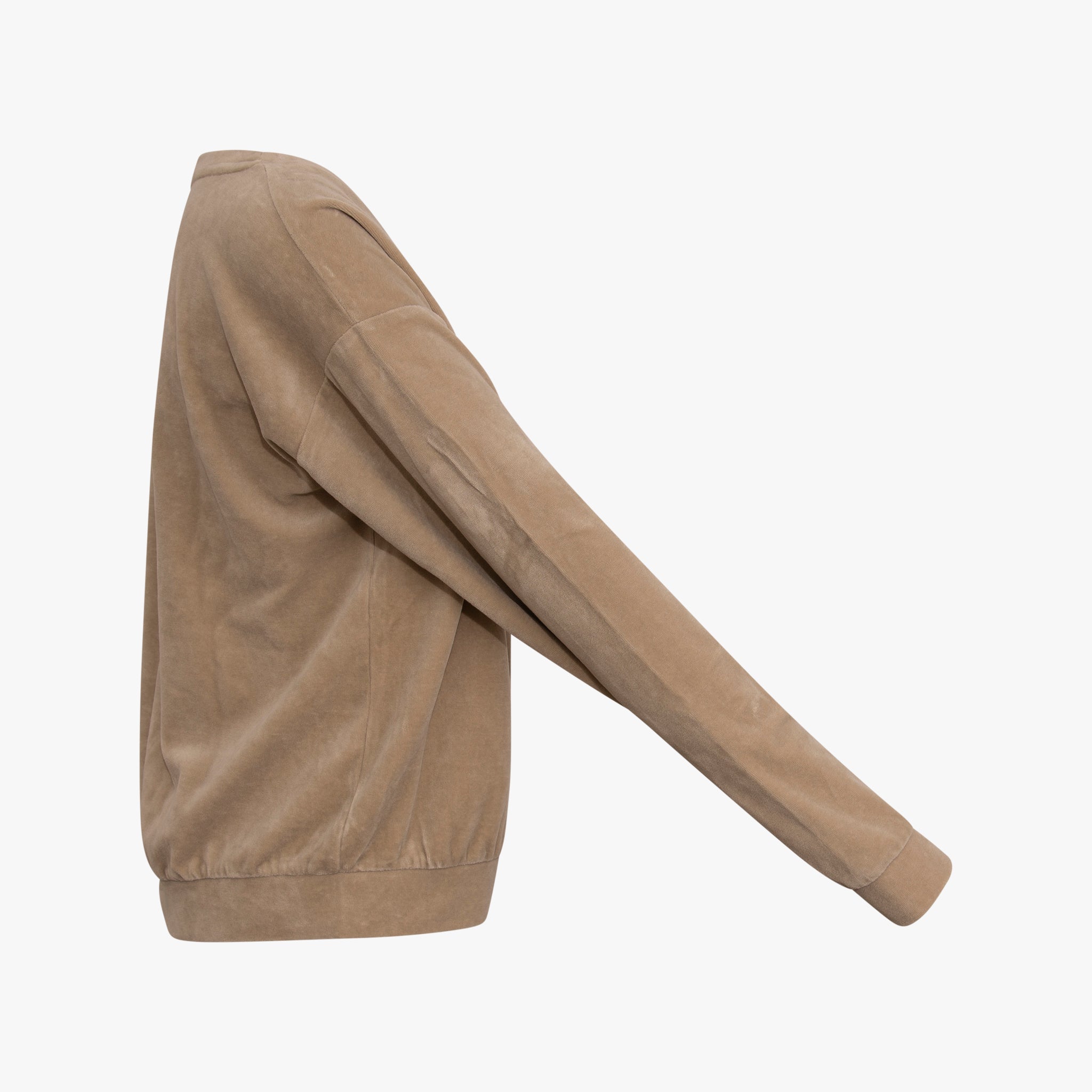 Sweater Velvet | taupe