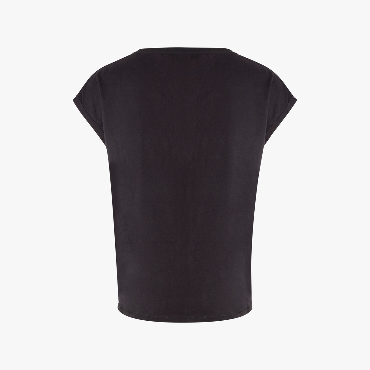 1/2 Boxyshirt Cotton | schwarz