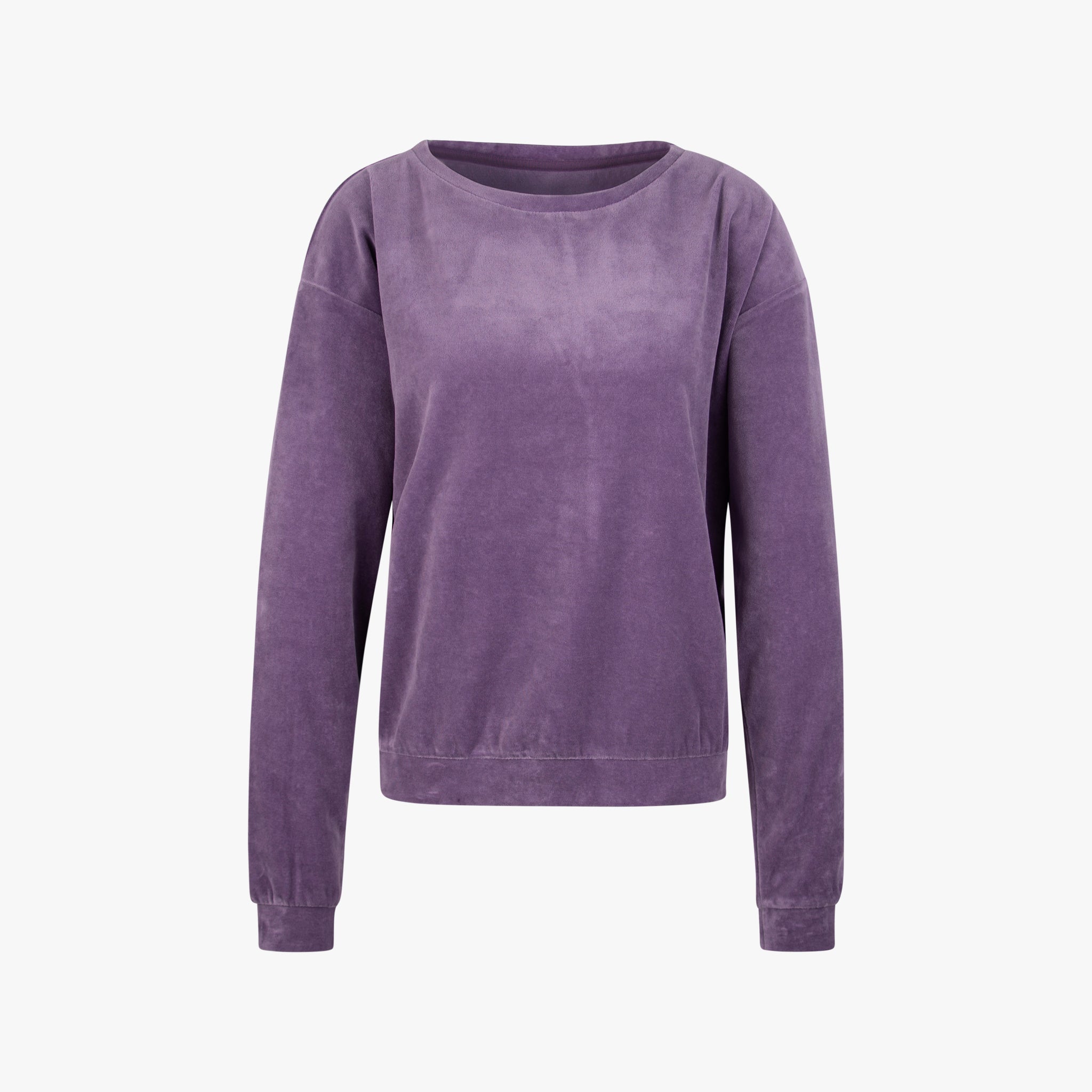 juvia Sweater Velvet | lila