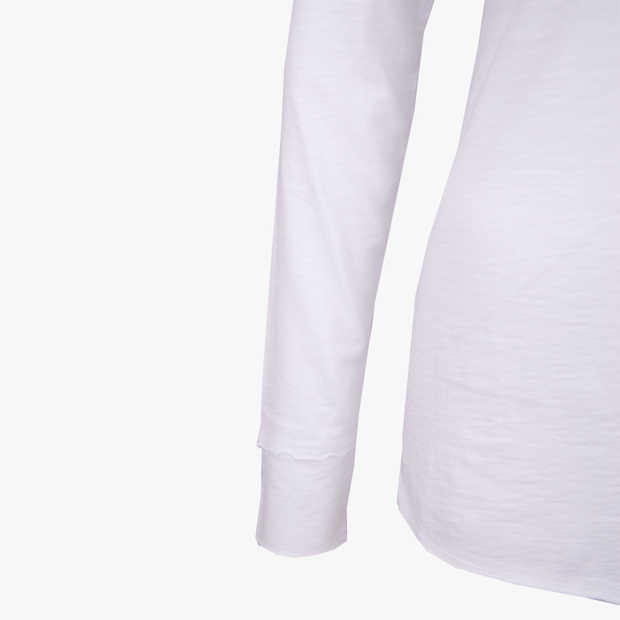 Juvia Langarm Shirt | weiß