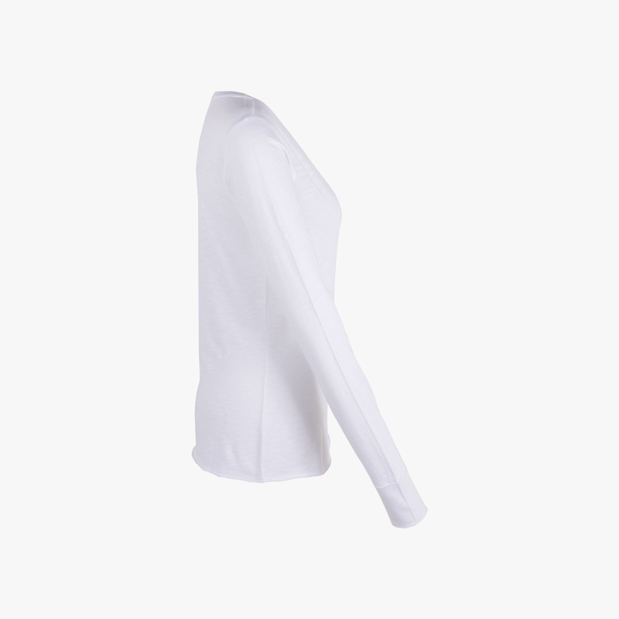 Juvia Rundhals Shirt | weiß