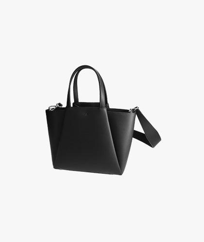 Tasche Mini Pyramid (schwarz, 1-size) | schwarz