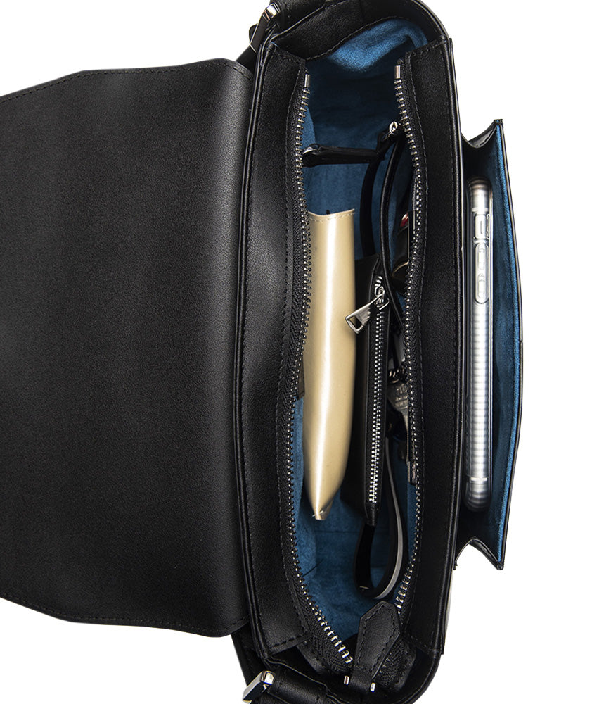 Handtasche Plain | schwarz