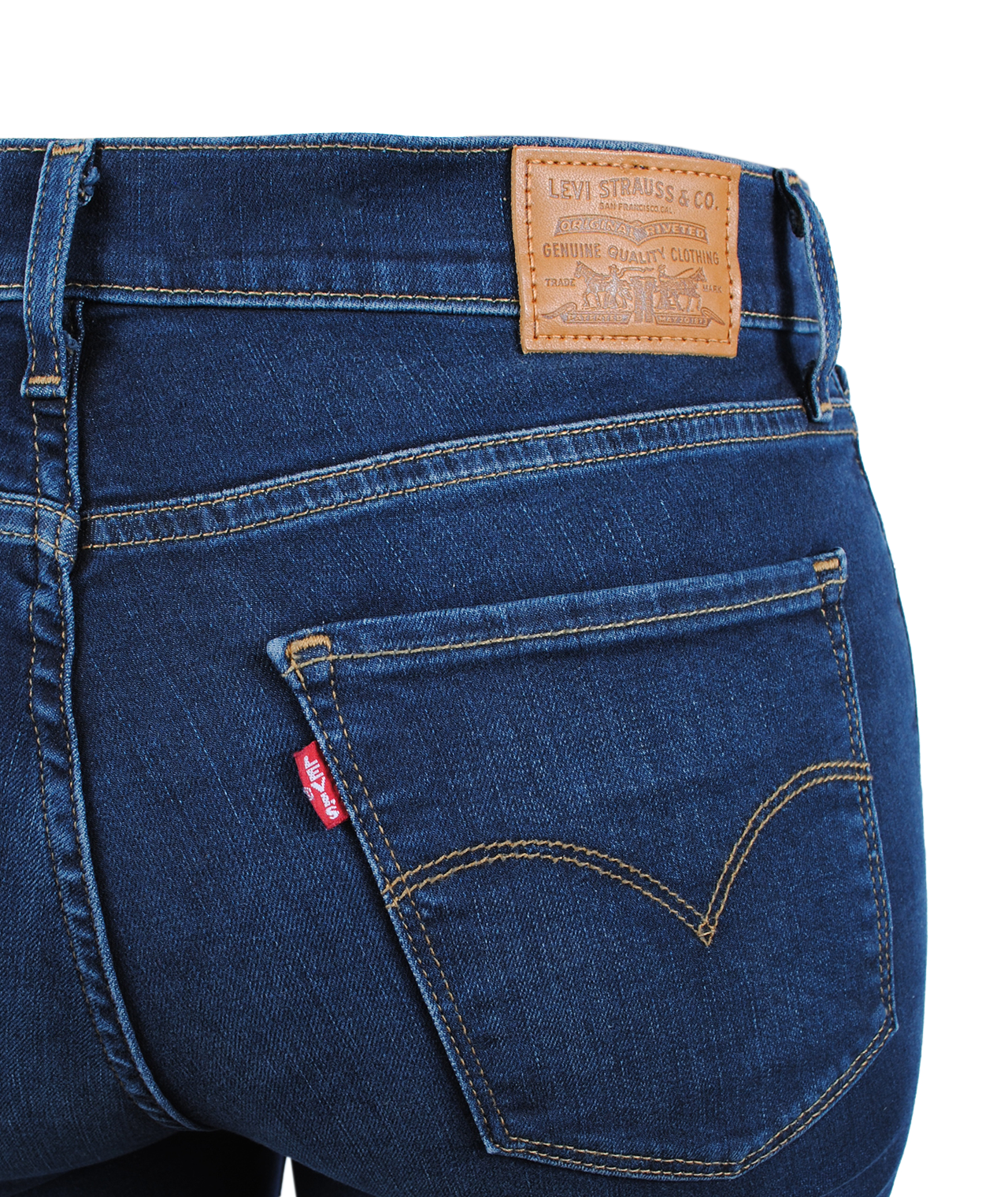 724 Jeans High Rise Straight | denim