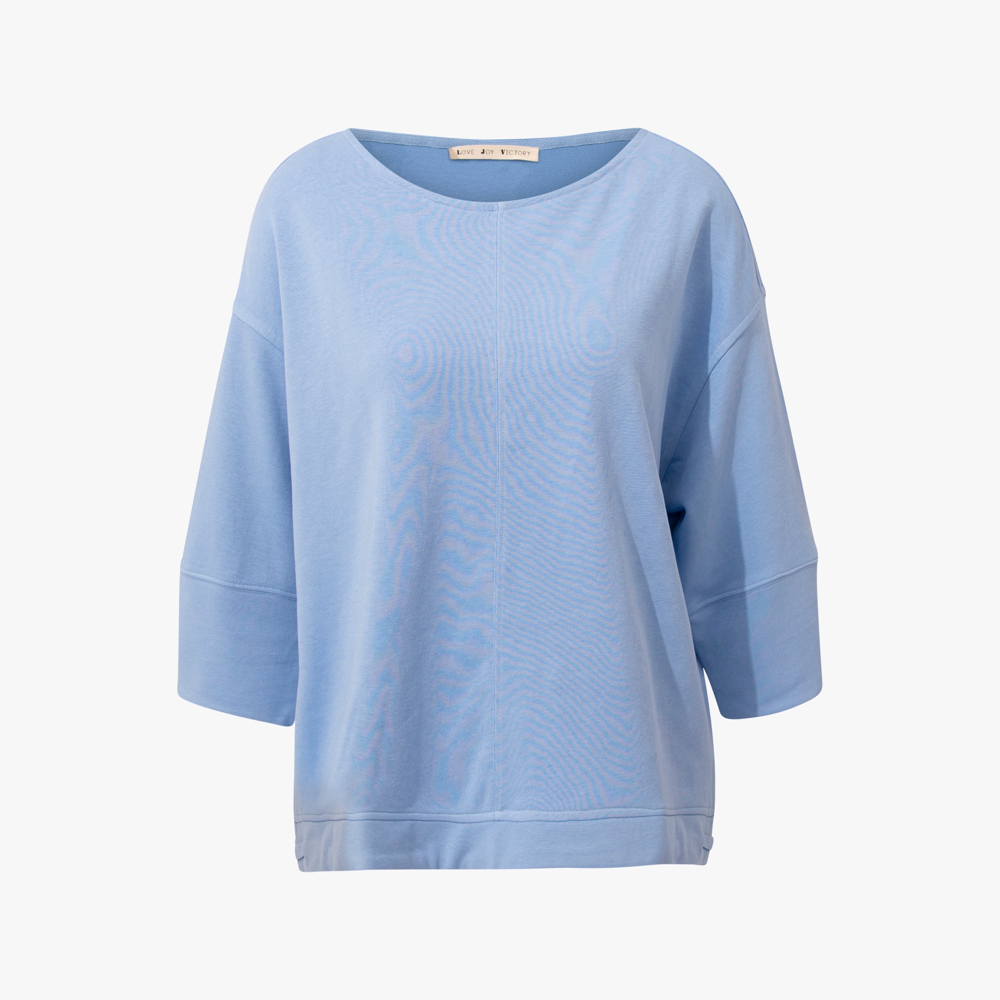 U-Sweatshirt String | hellblau
