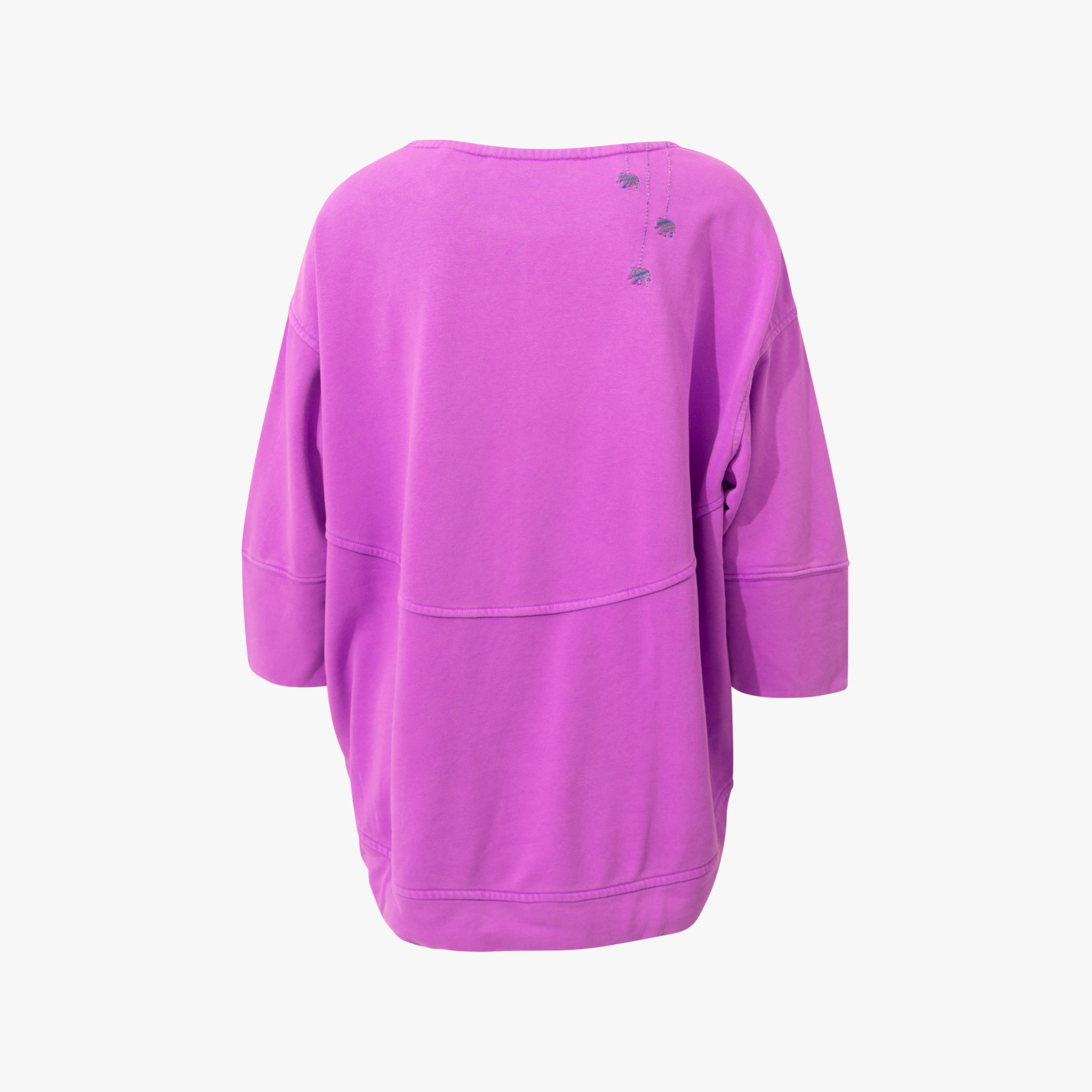 U-Sweatshirt String | violett
