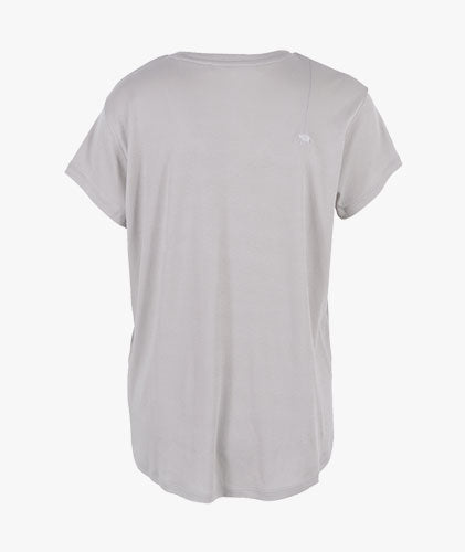 1/2 V-Shirt uni | hellgrau