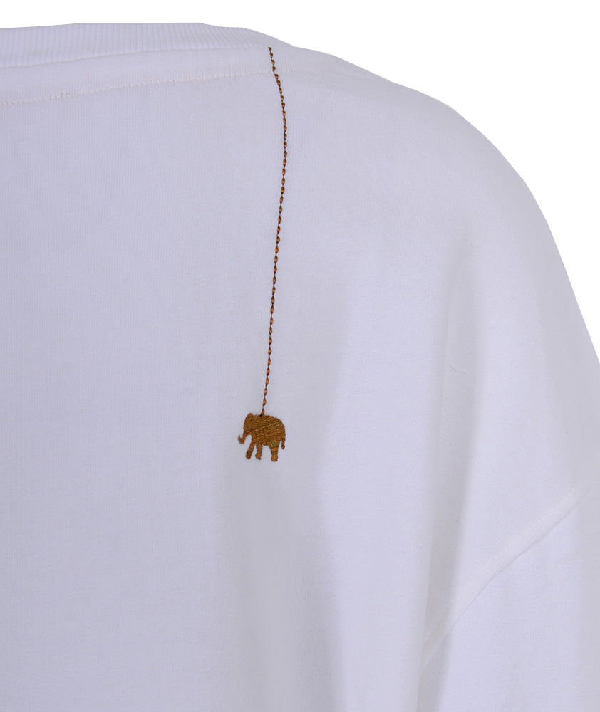 Sweatshirt Basic | weiß