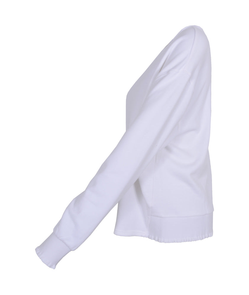 Sweatshirt Basic | weiß