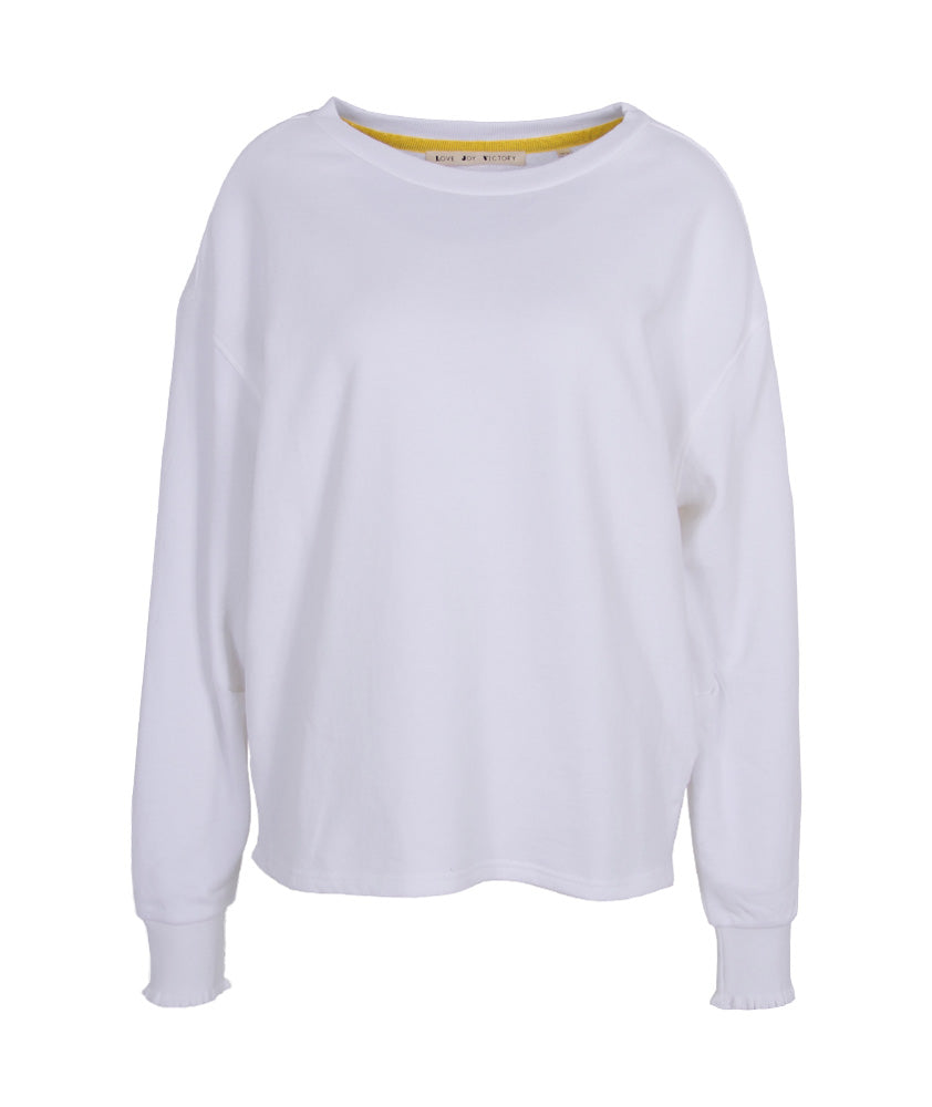 Sweatshirt Basic | weiß