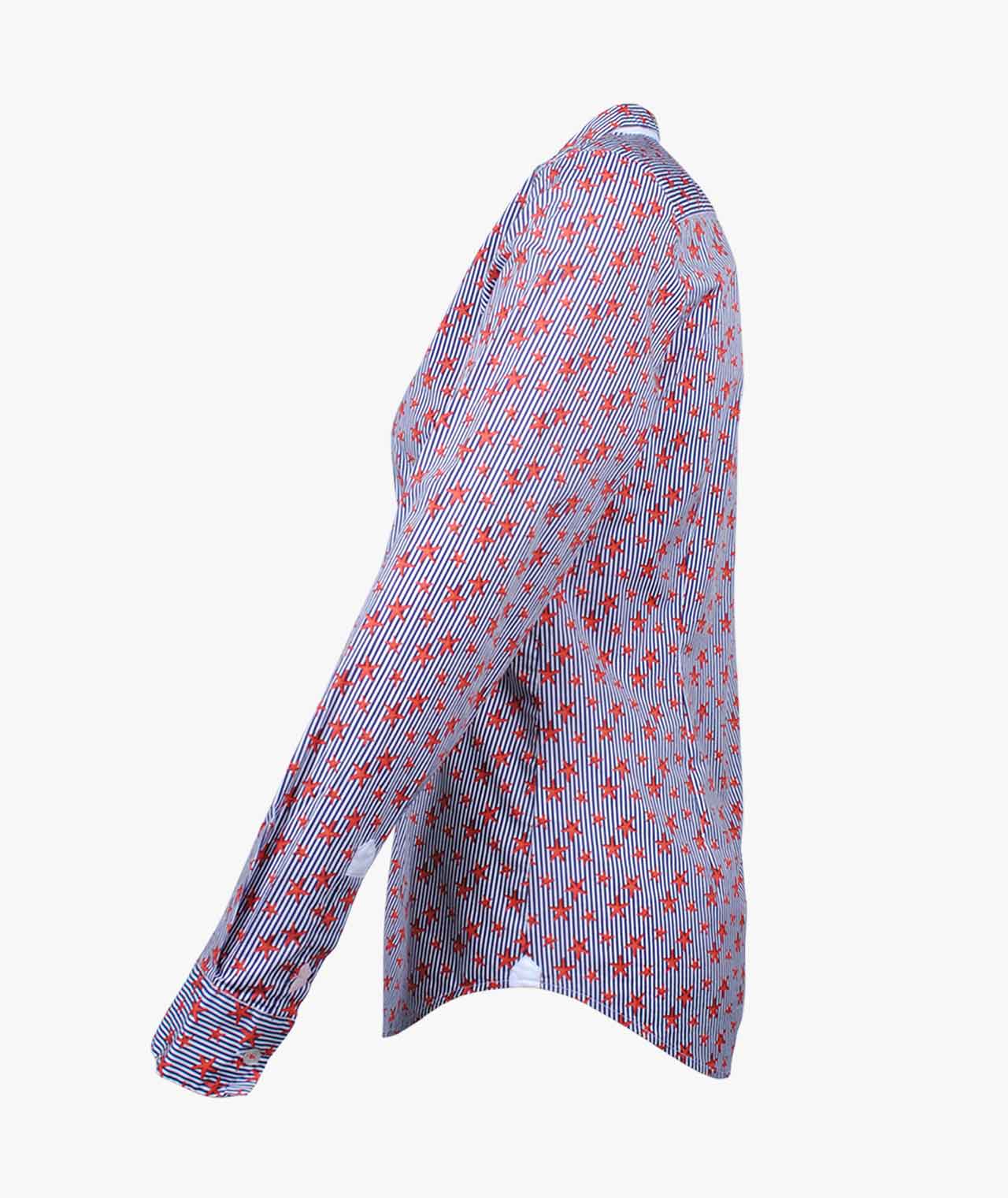 Bluse Sheila Seestern | blau
