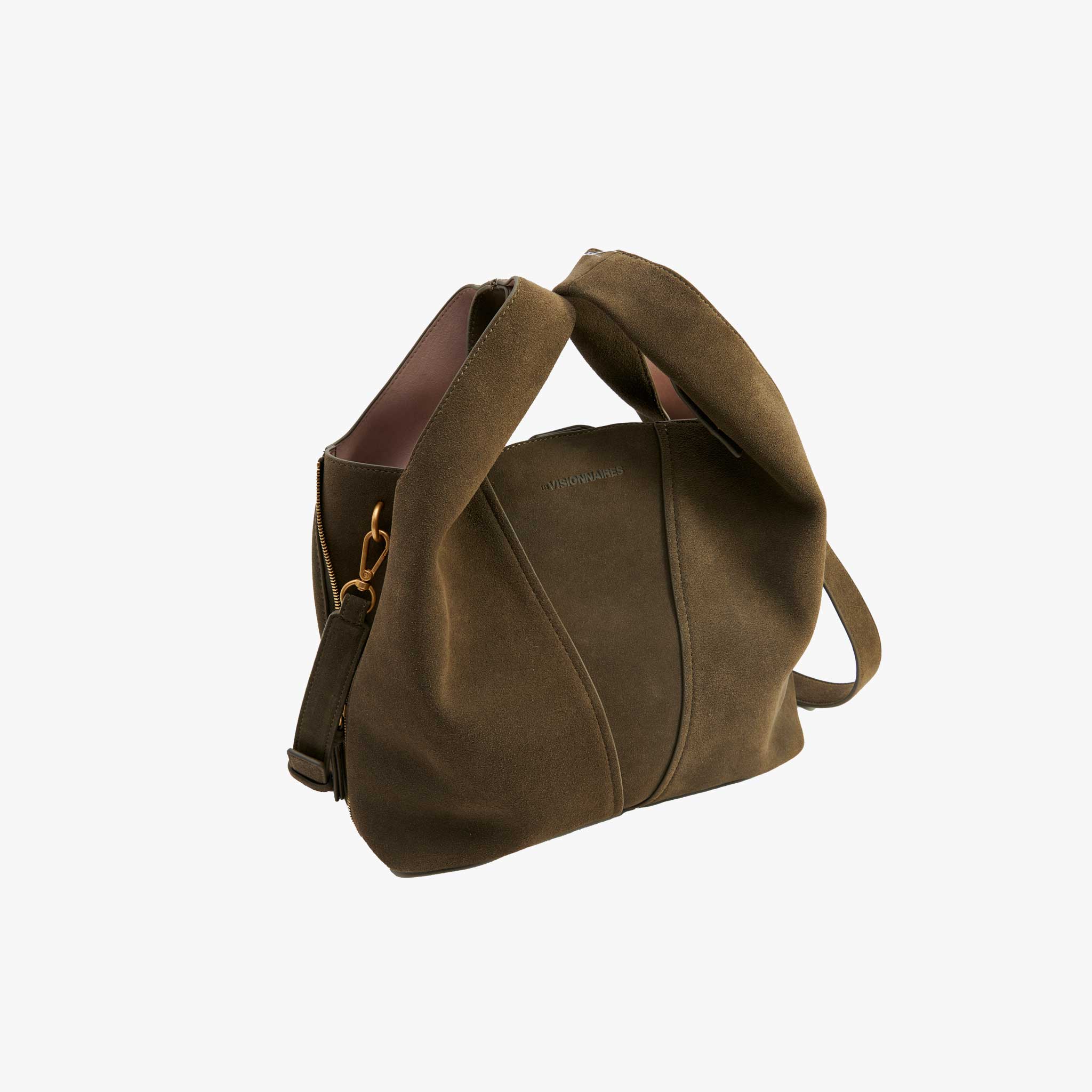 Les Visionnaires Tasche Mia | dunkelgrün