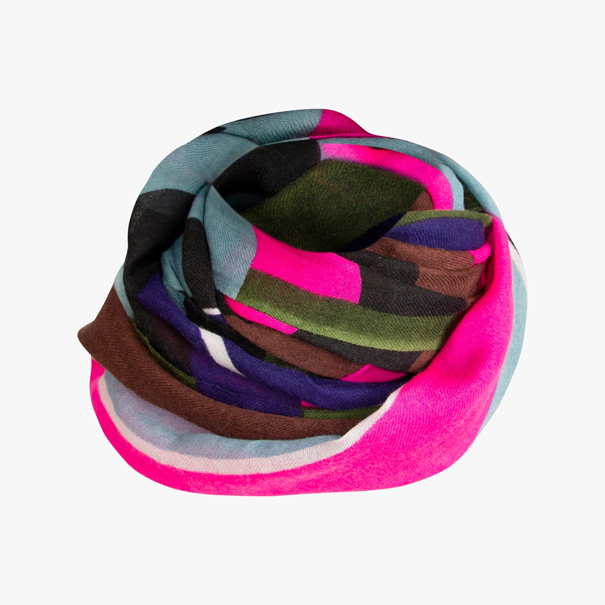 Wollschal I-Gamme | rose
