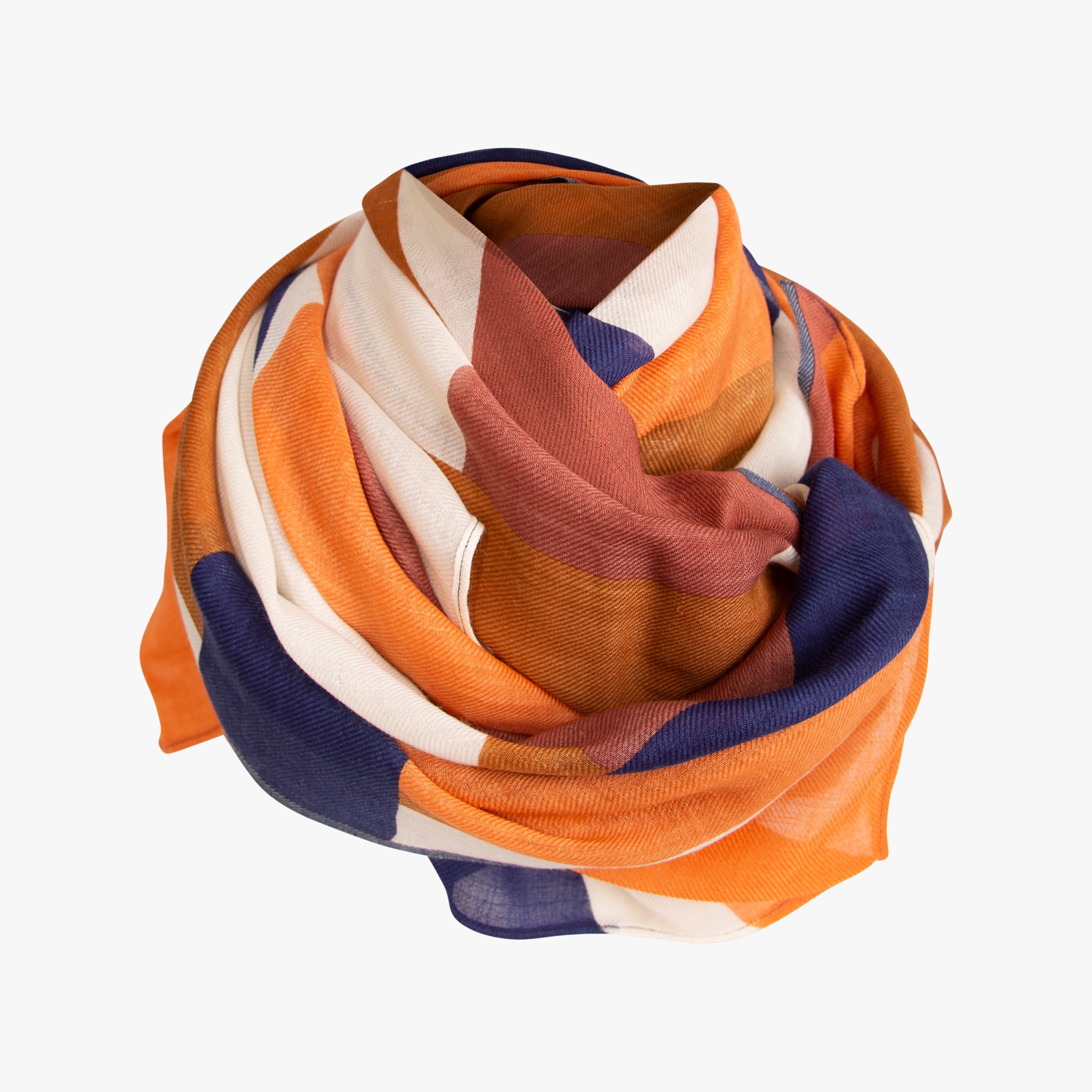 Wollschal L-Vision | orange