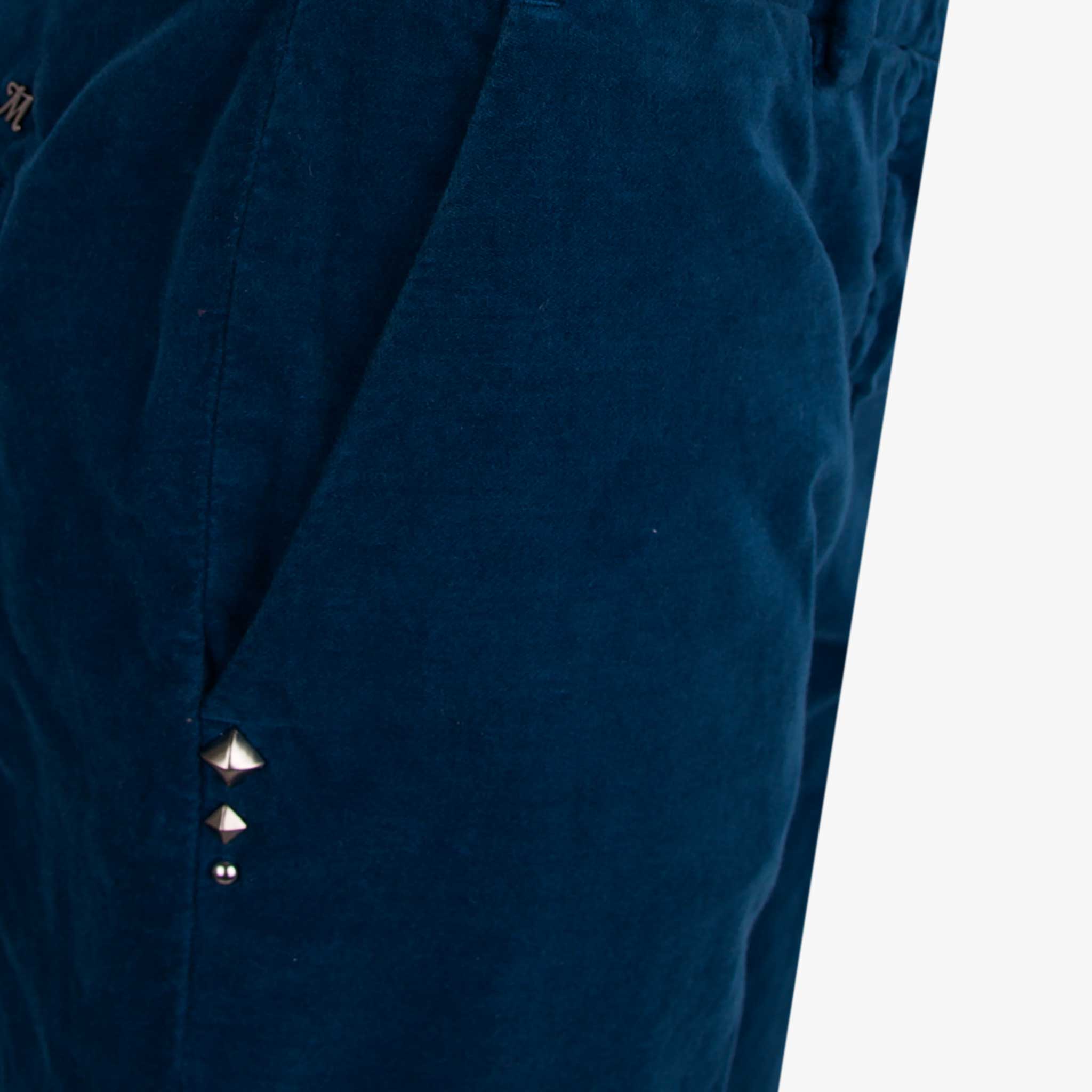 Masons Chino Samt | petrol