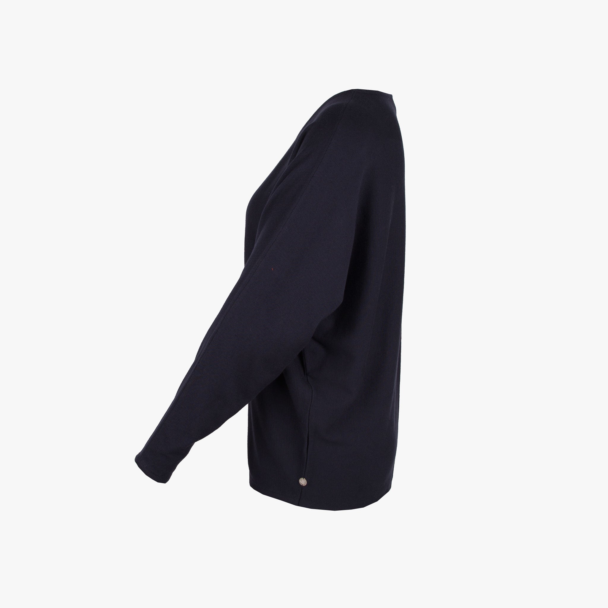 Milano RH Pulli Viskose | dunkelblau