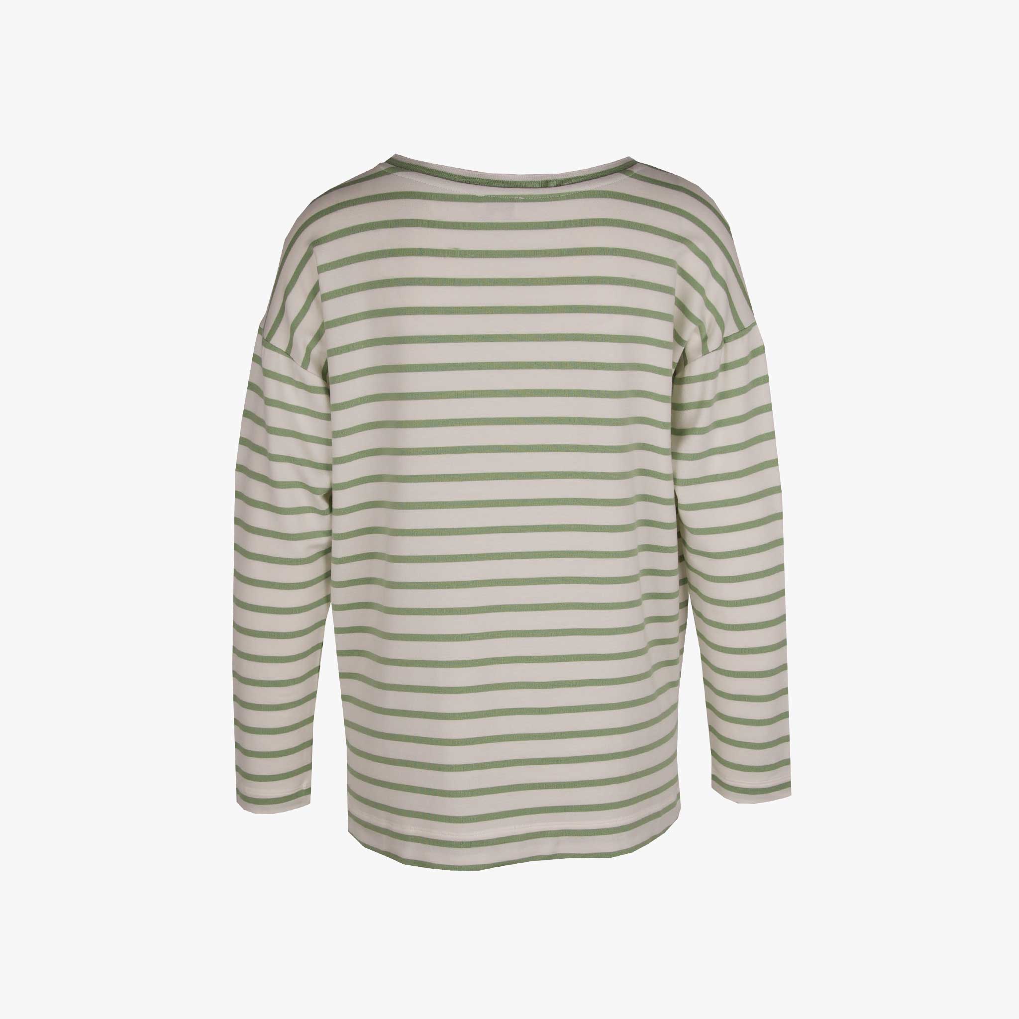 Milano Shirt Streifen | grün