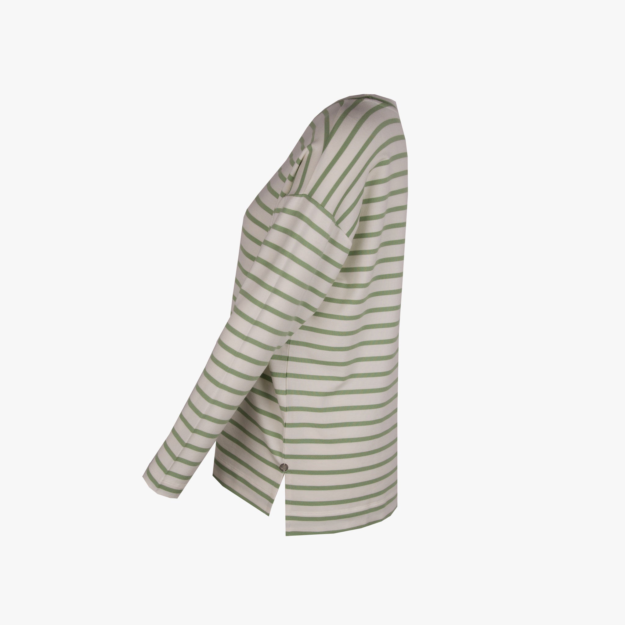 Milano Shirt Streifen | grün