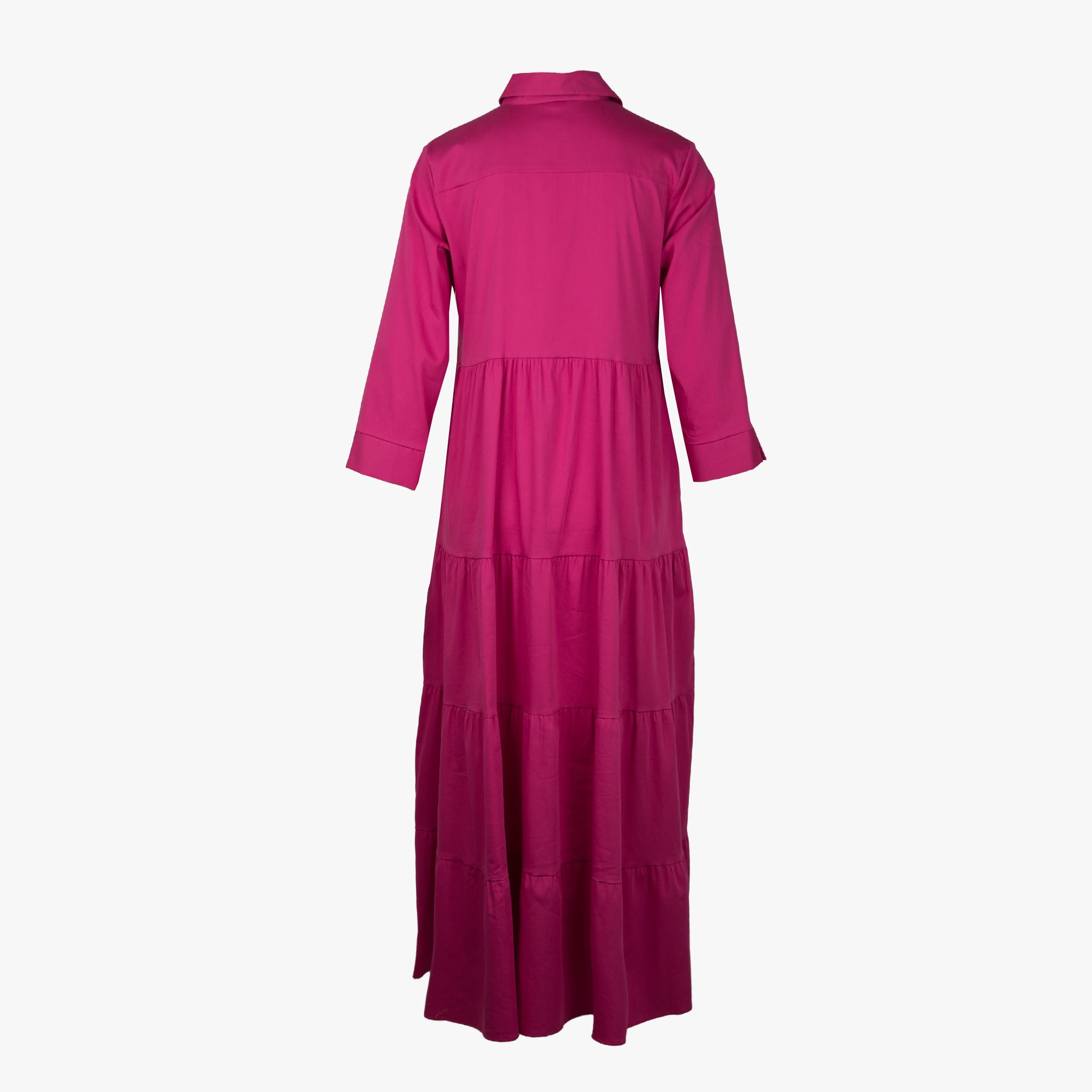 Milano Stufenkleid lang | pink
