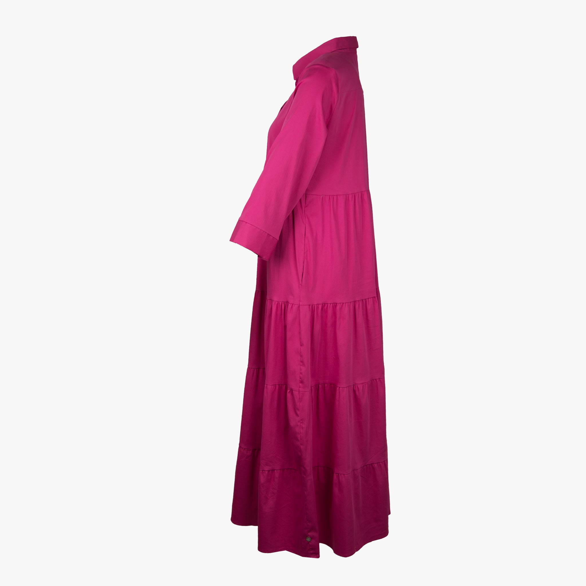 Milano Stufenkleid lang | pink