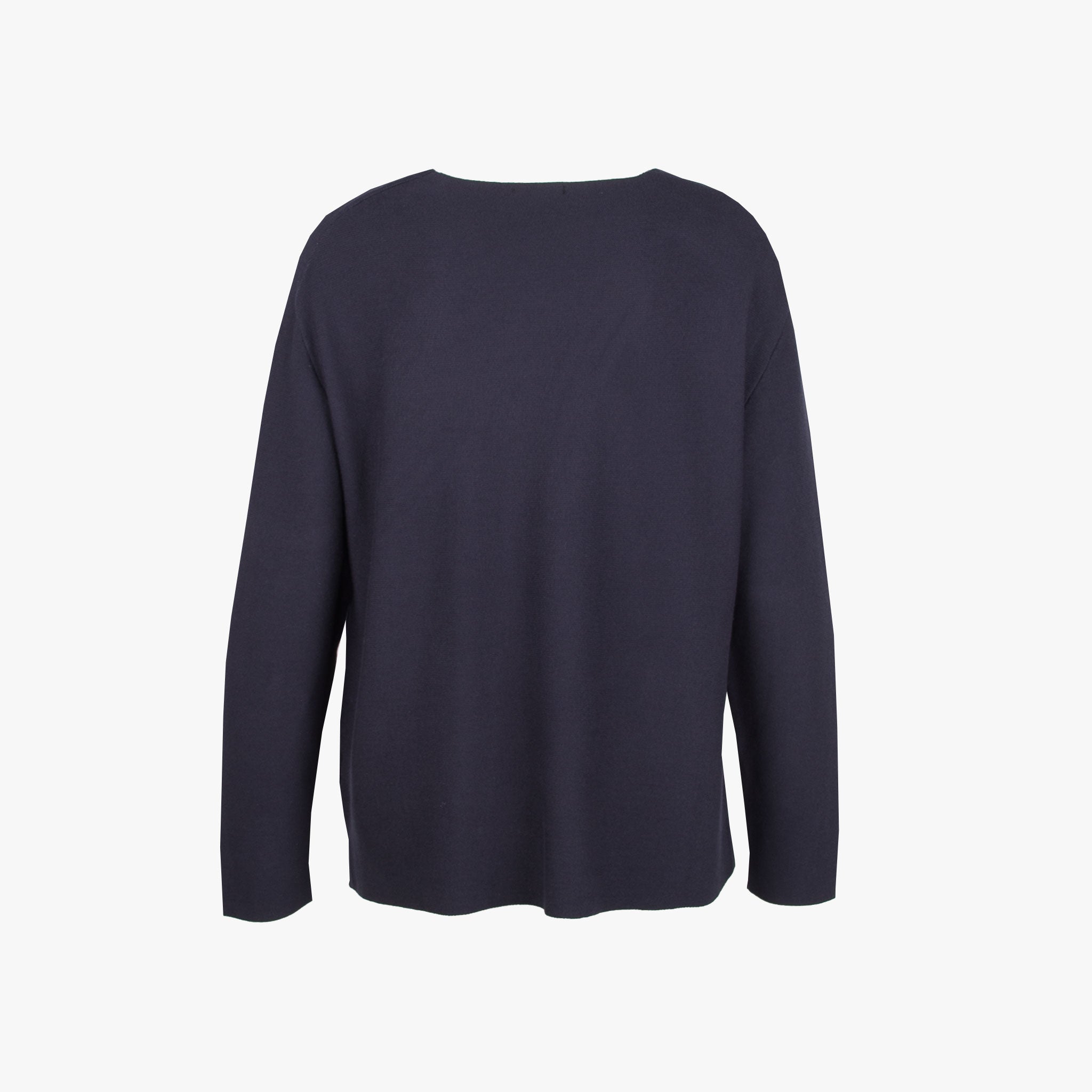 Milano V-Pulli Viskose | dunkelblau