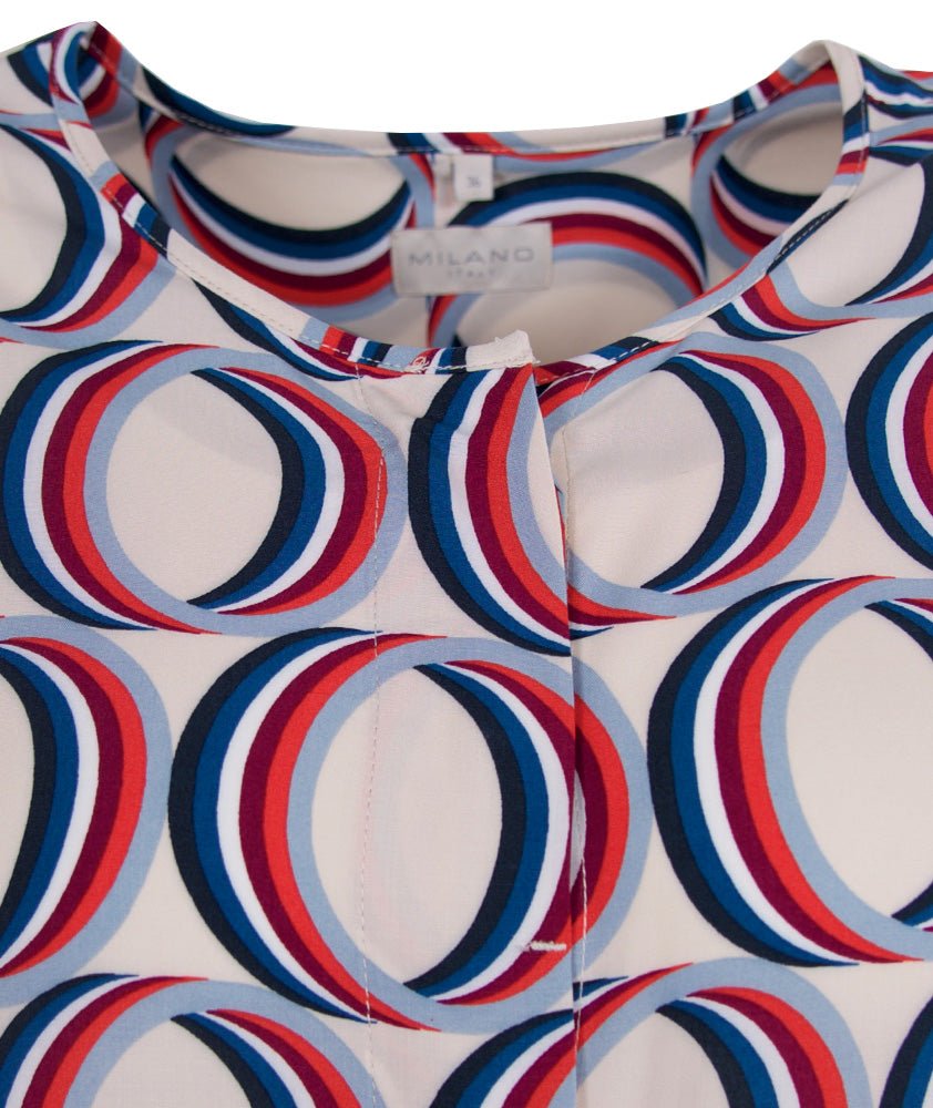 Bluse Pearlprint | multicolor