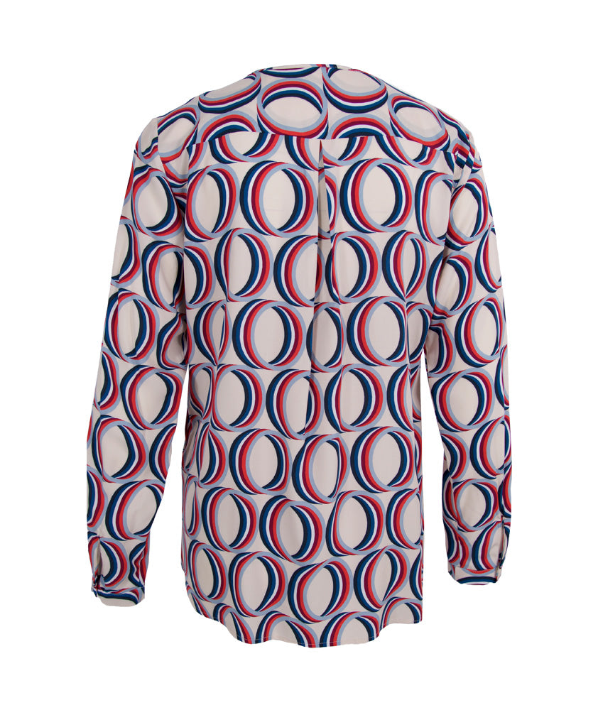 Bluse Pearlprint | multicolor