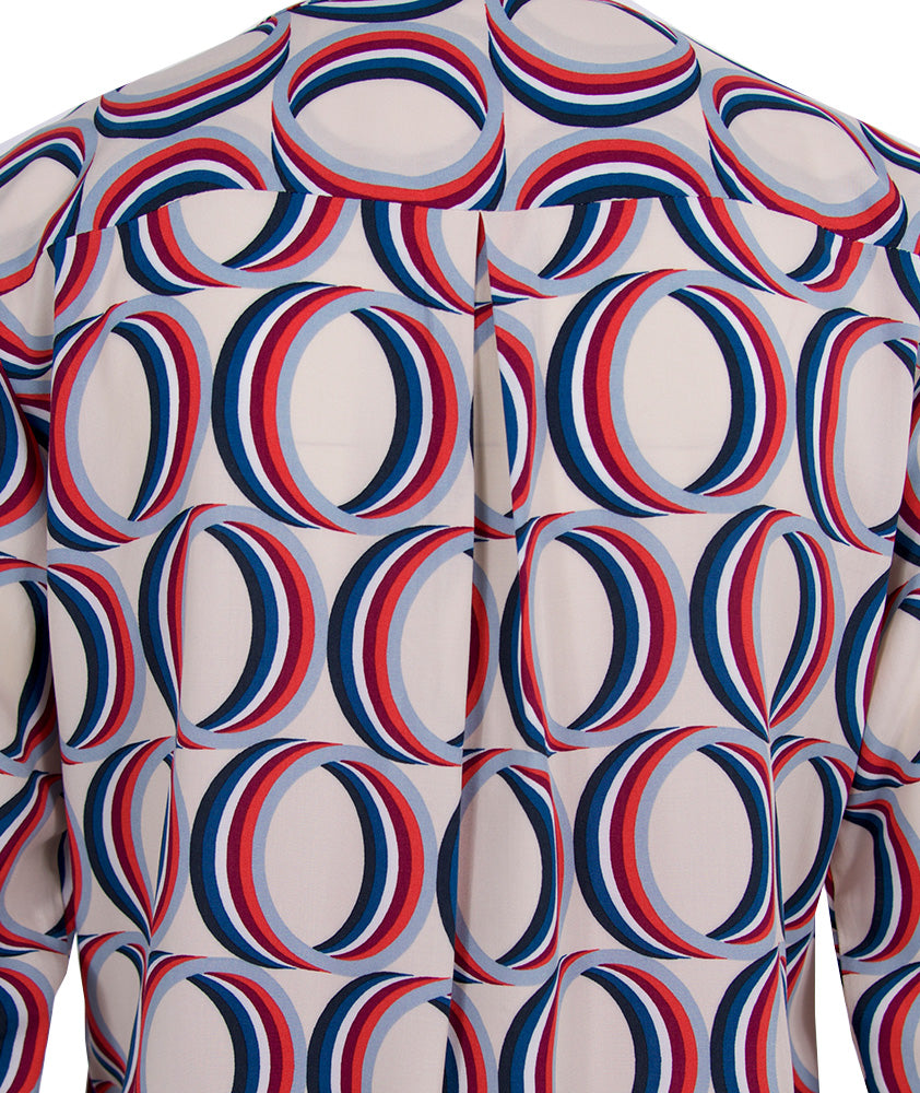 Bluse Pearlprint | multicolor