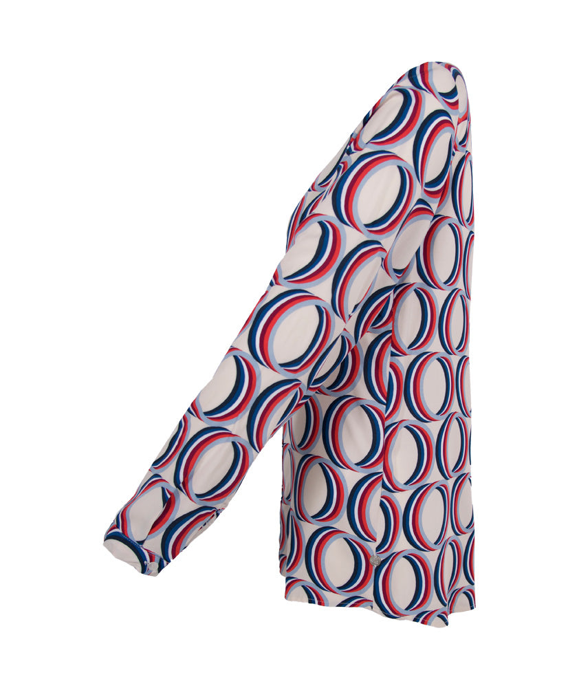 Bluse Pearlprint | multicolor