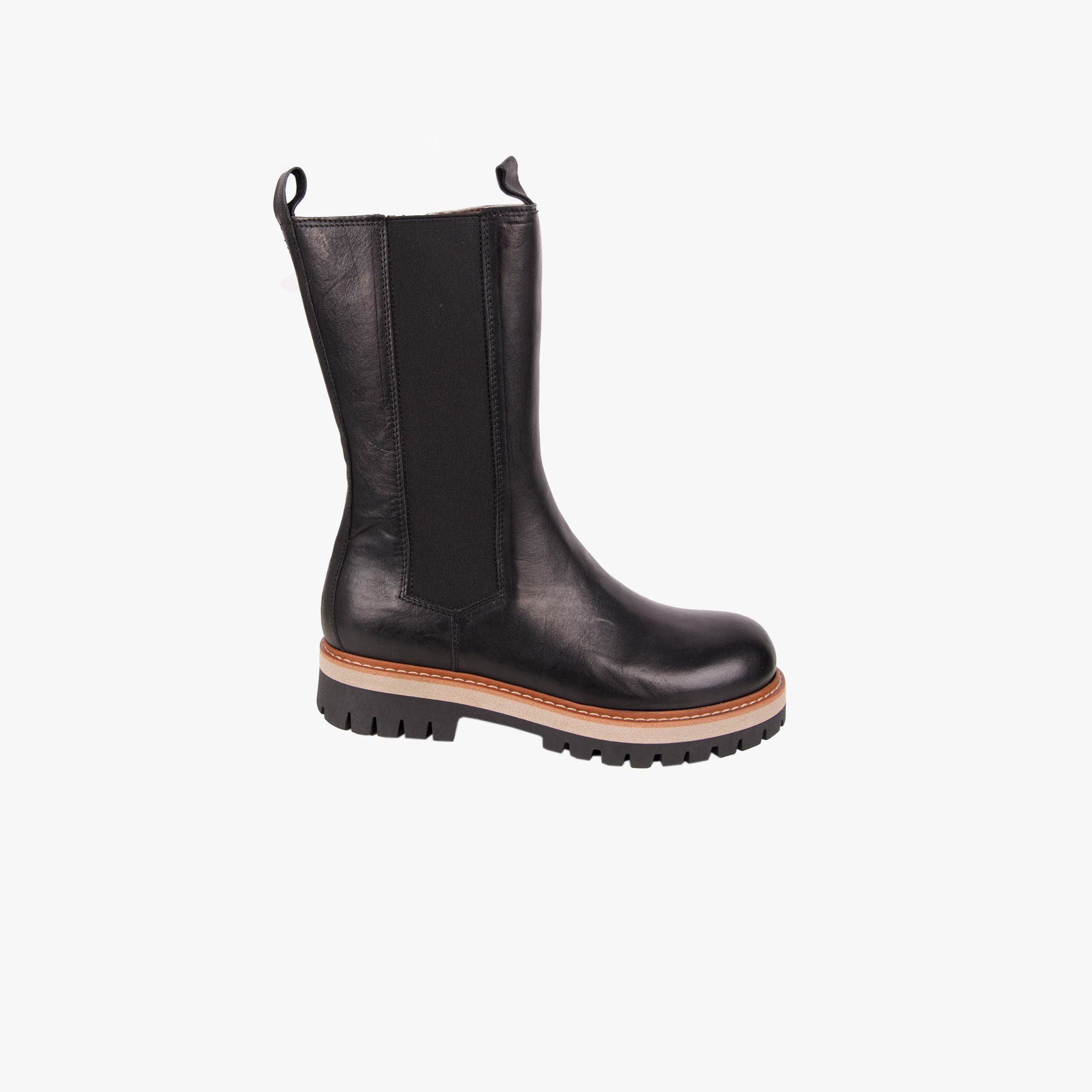 Momino Chelsea Hochschaft | schwarz