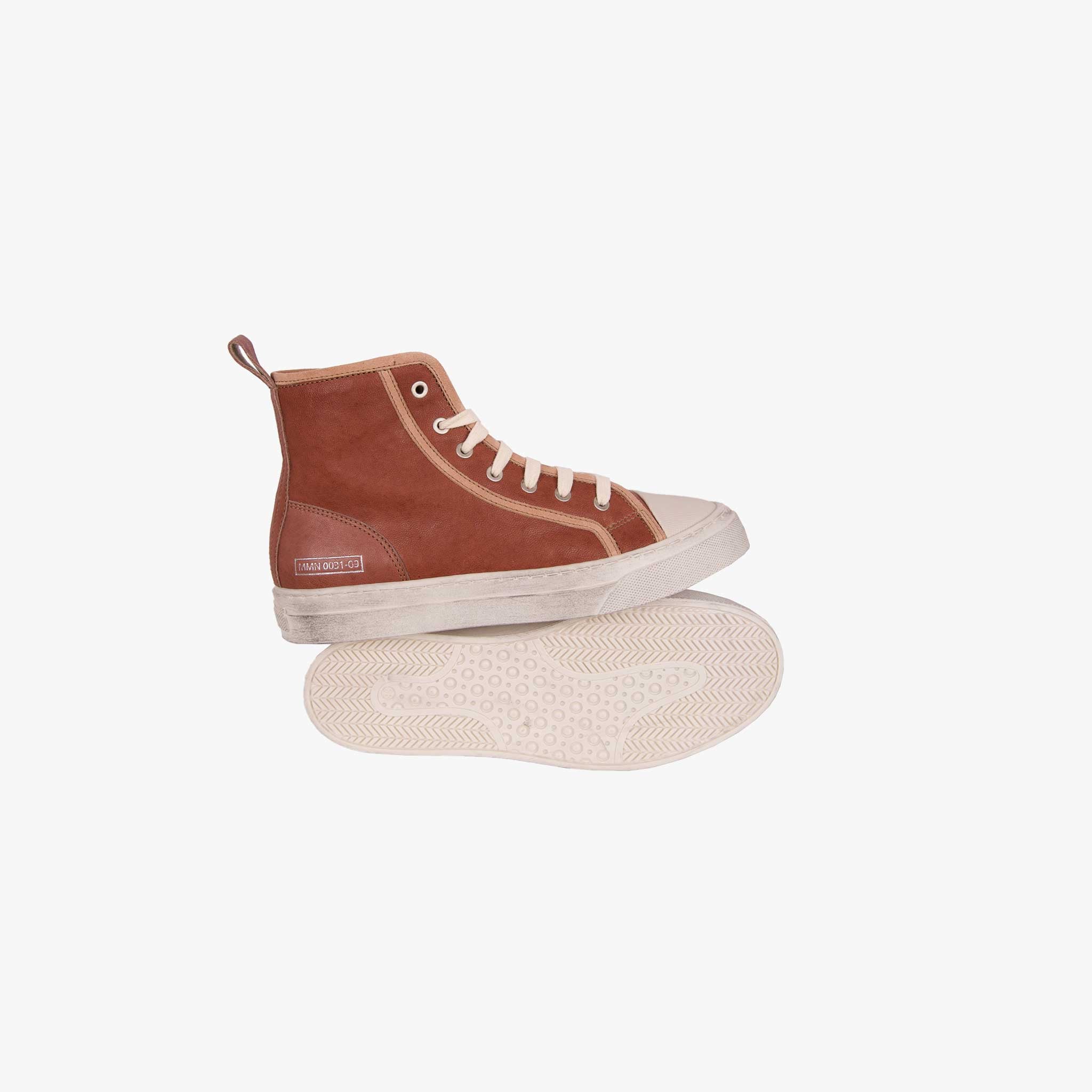 Momino Sneaker Lammfell | braun