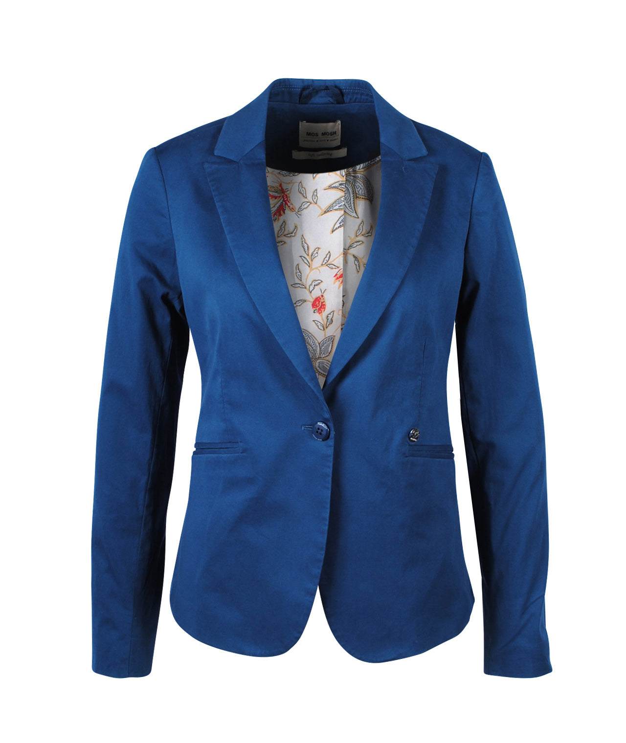 Blazer Baumwolle | blau