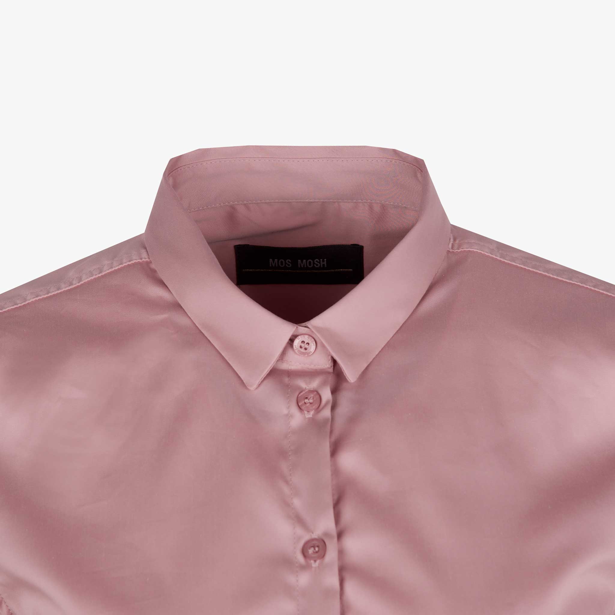 Mos Mosh Bluse Classic uni | rose