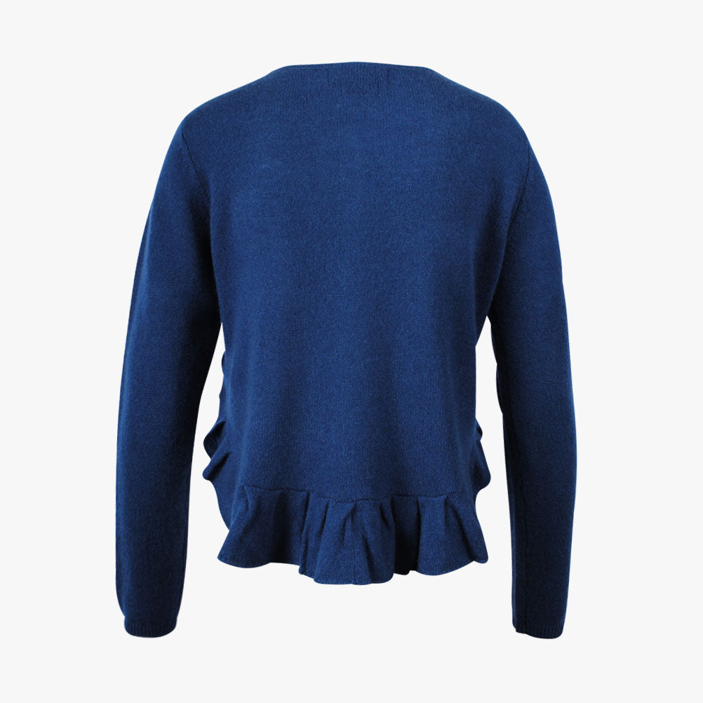 Cardigan Cashmere | dunkelblau