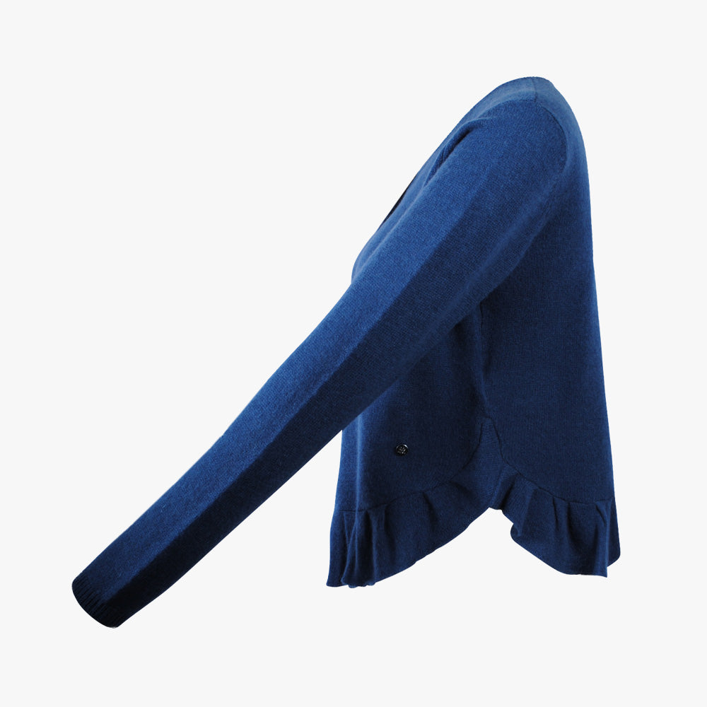 Cardigan Cashmere | dunkelblau