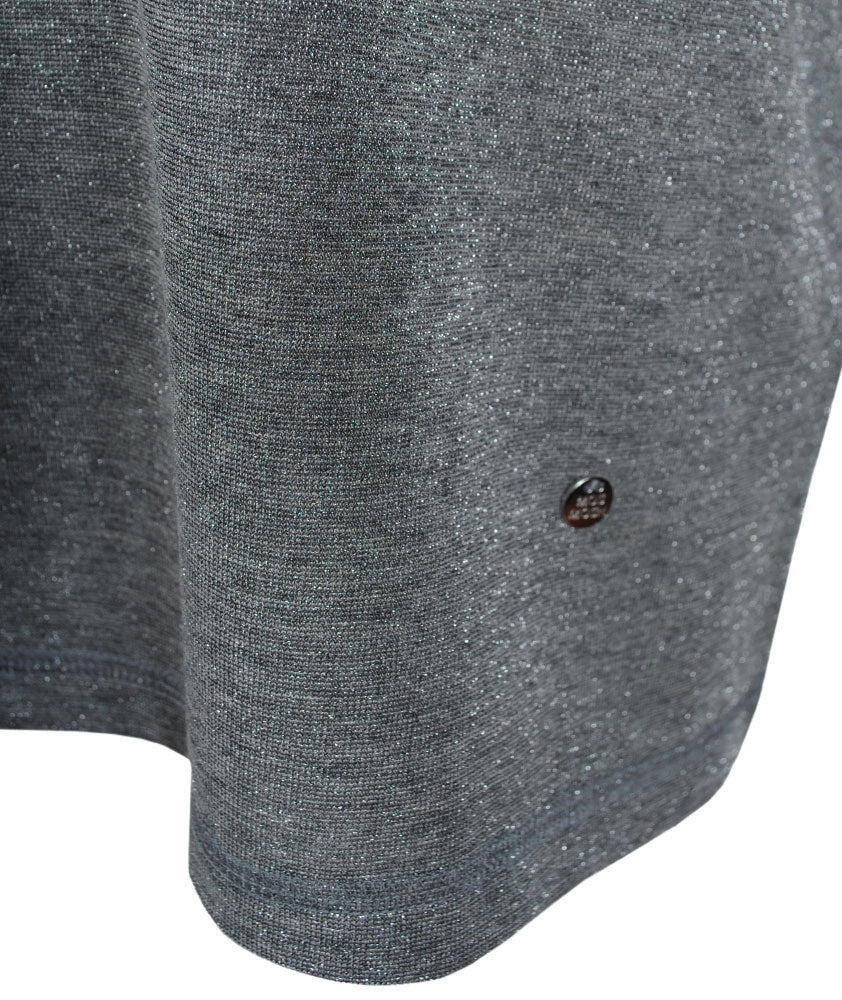 RH-Shirt Lurex Kay | grau