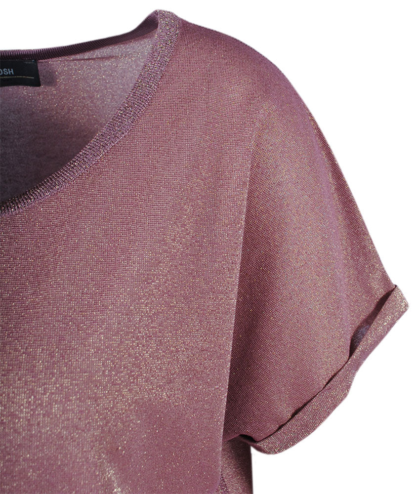 RH-Shirt Lurex Kay | mauve