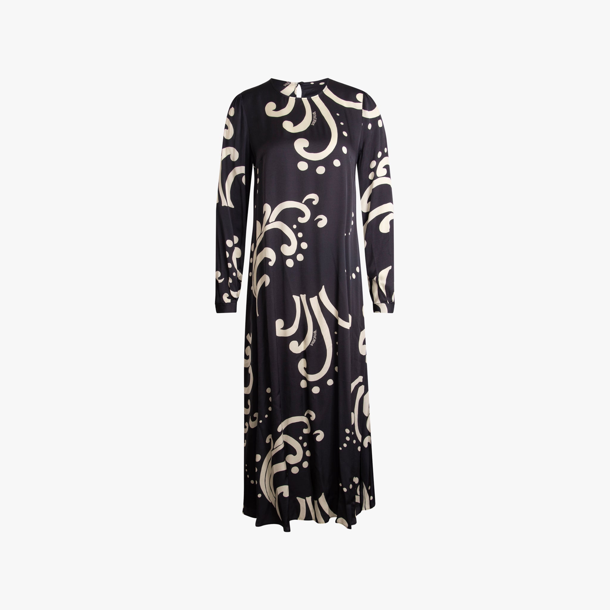 Maxikleid Print | dunkelblau