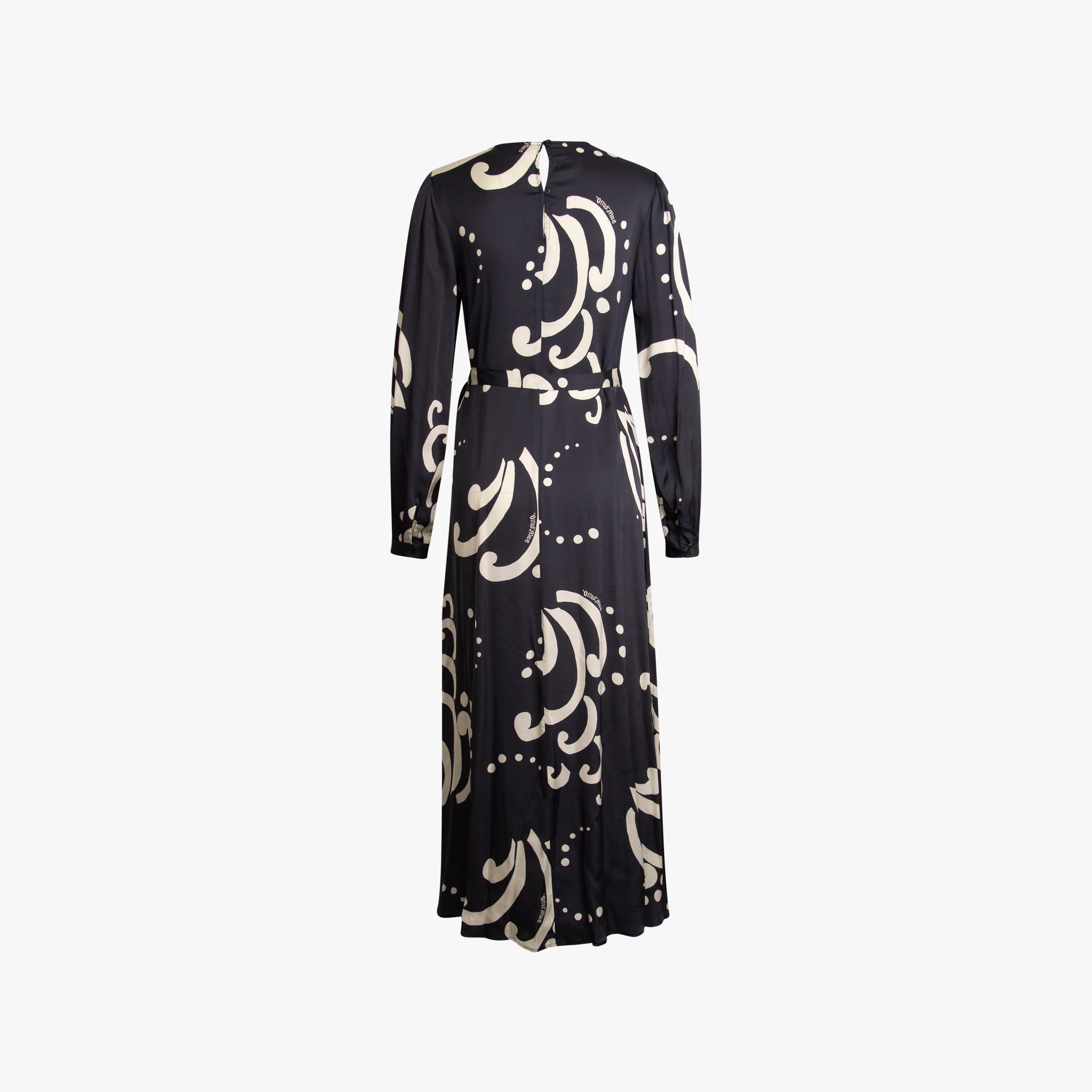 Maxikleid Print | dunkelblau
