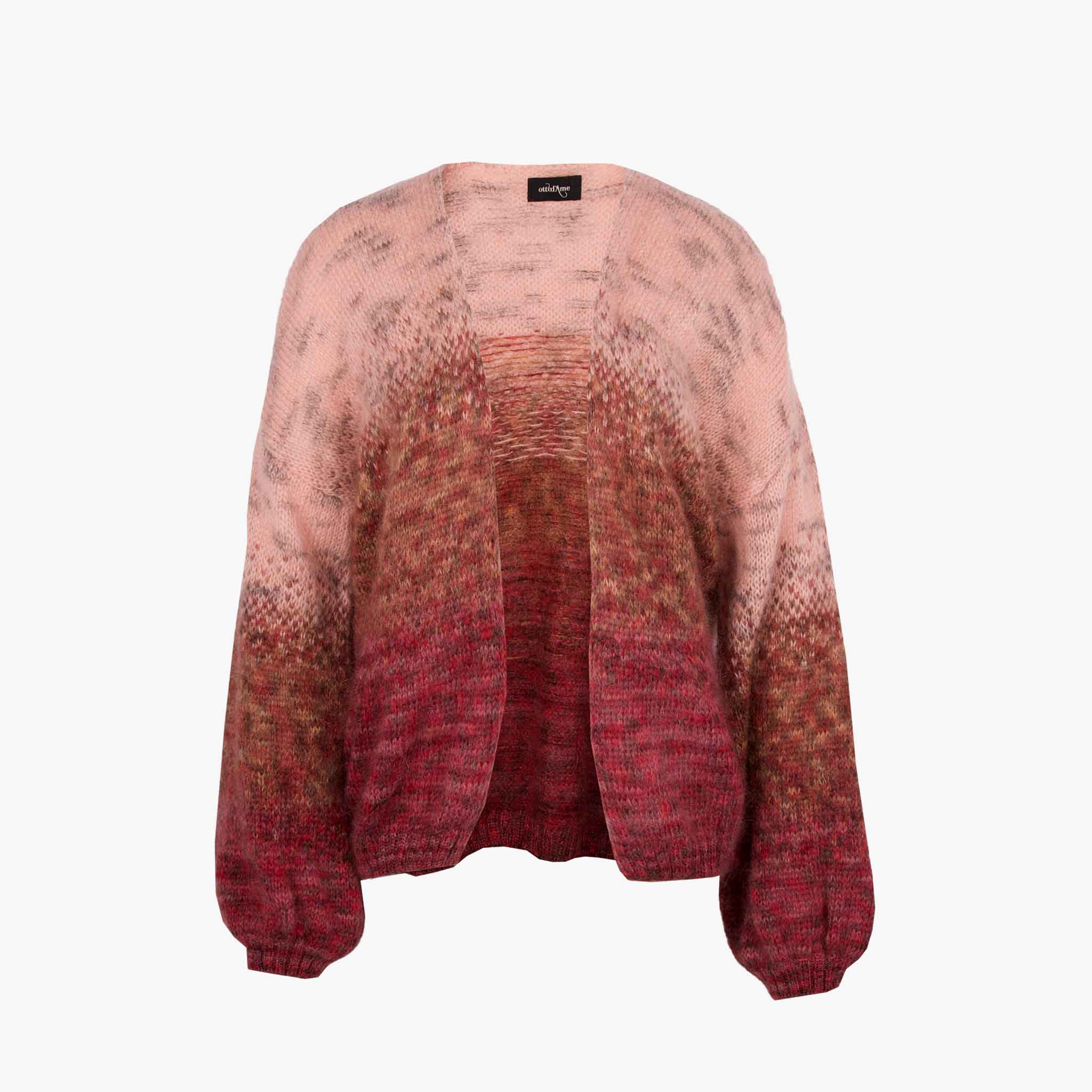 Ottod'ame Cardigan open | rosa