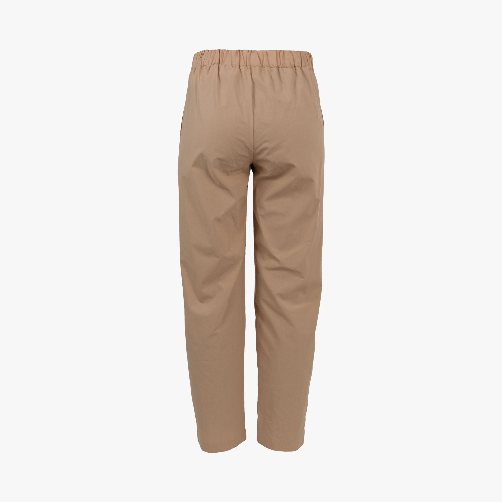 Hose schmal uni | braun