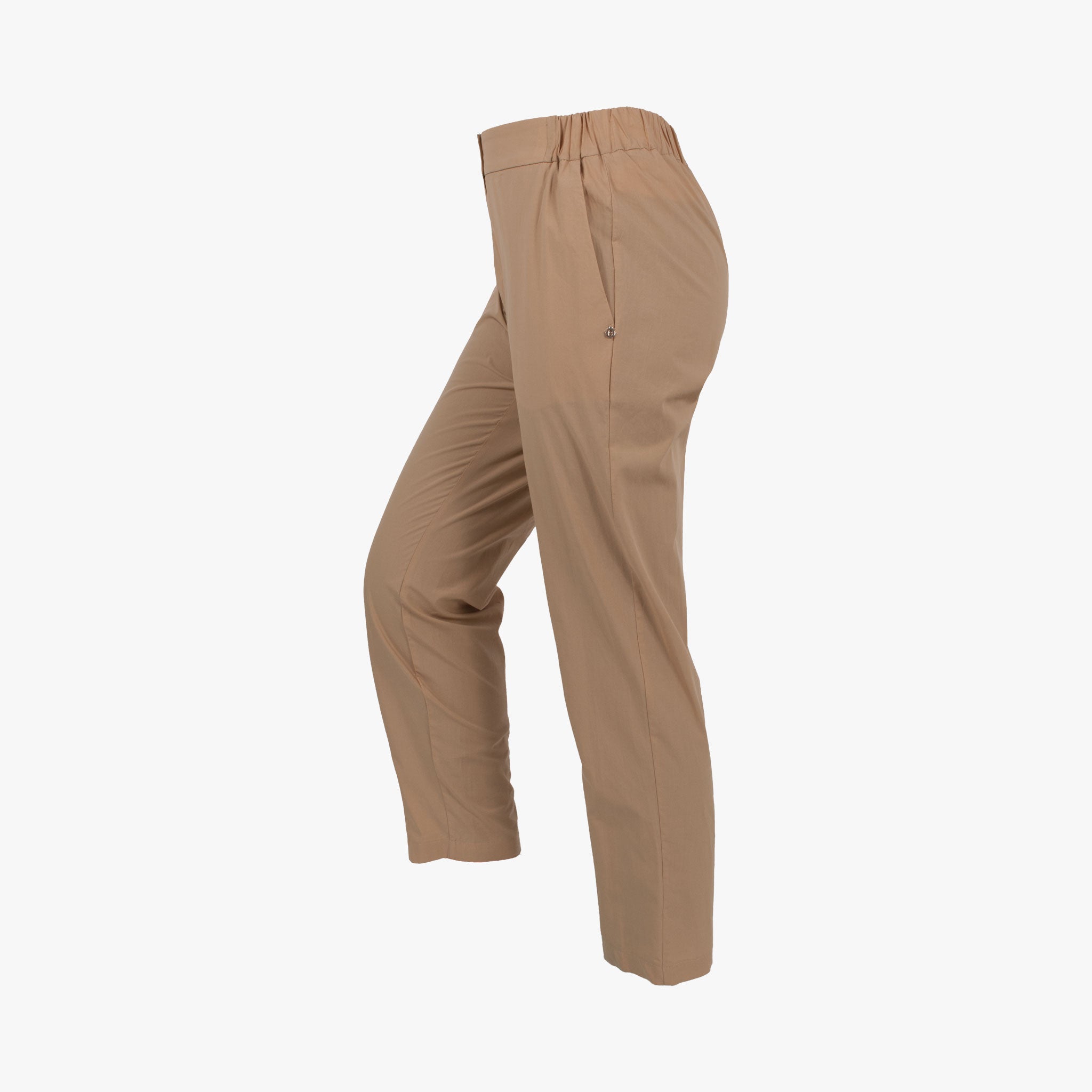 Hose schmal uni | braun