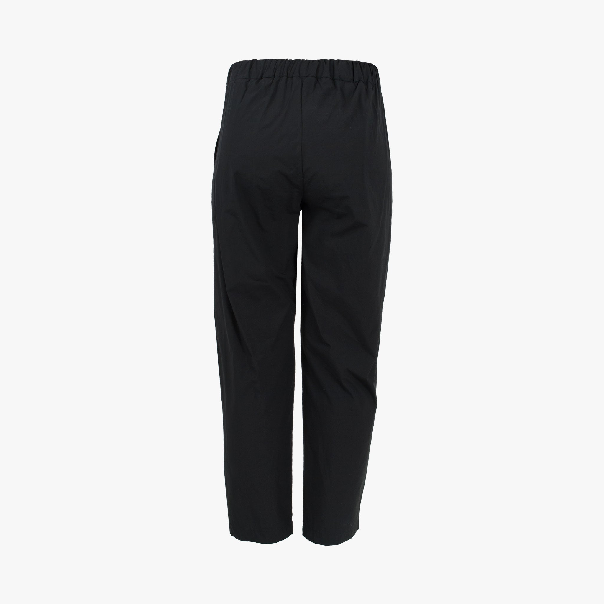 Hose schmal uni | schwarz