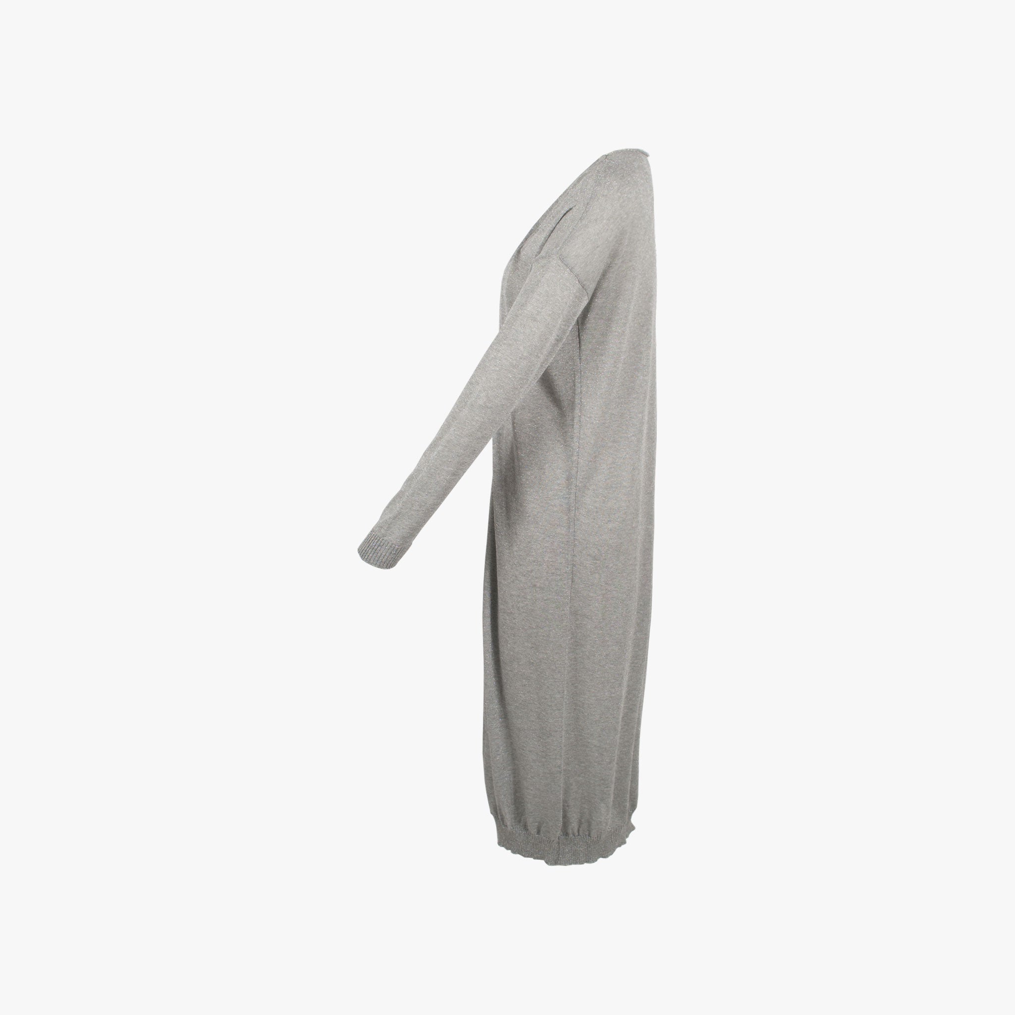 Otto´Dame, Lurexmantel | silber