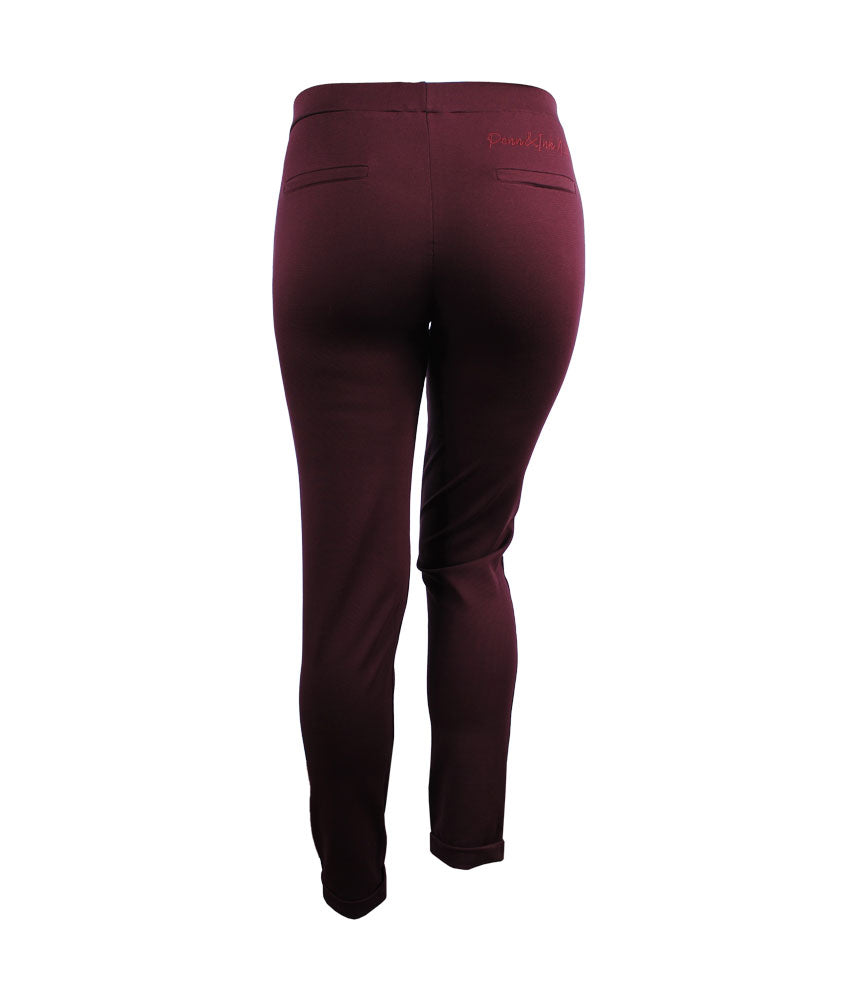 Sweathose uni | aubergine
