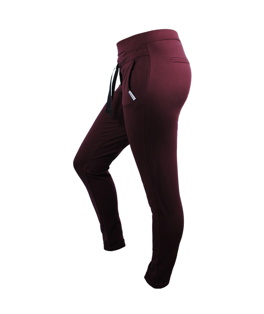 Sweathose uni | aubergine