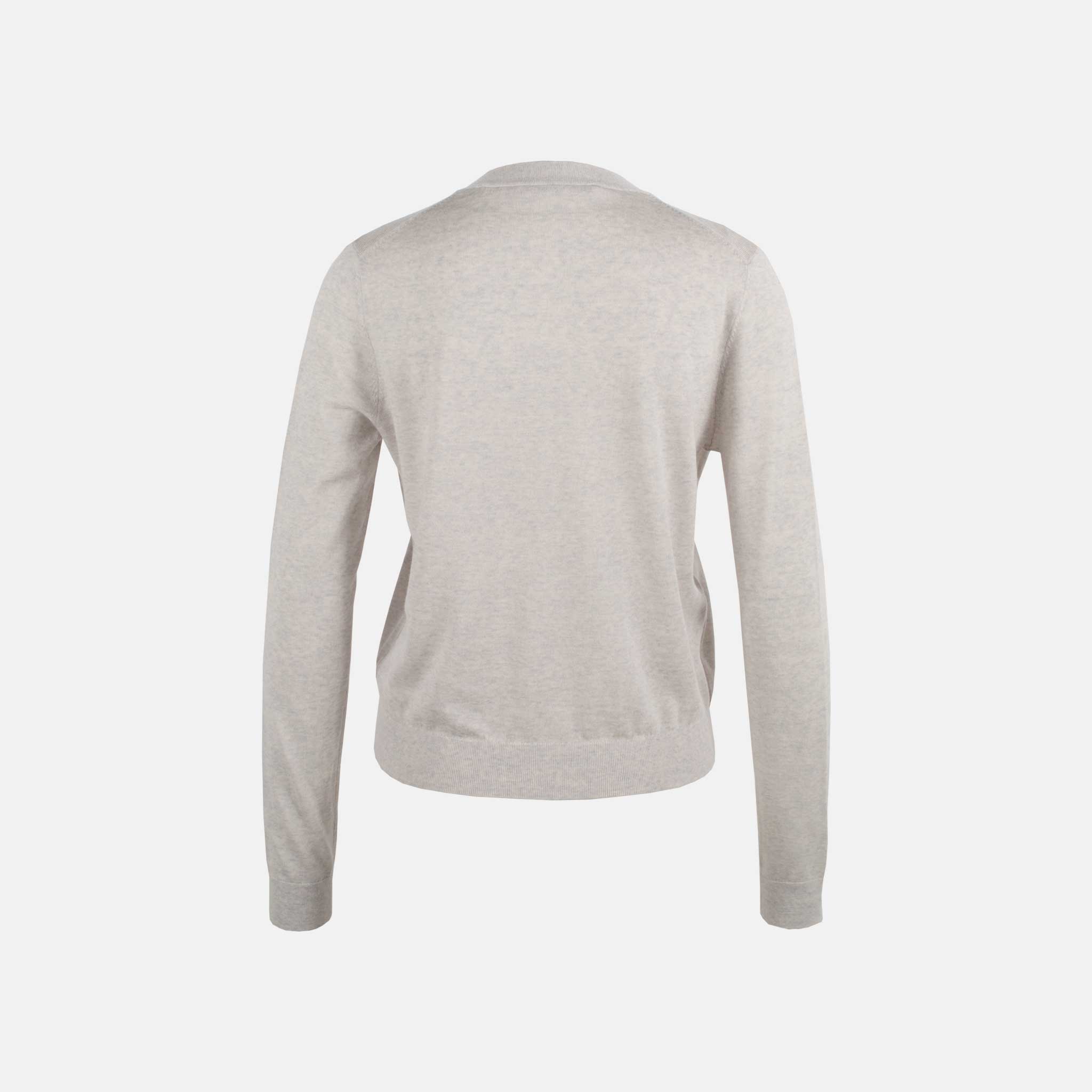 Penn & Ink Cardigan hinten | grau