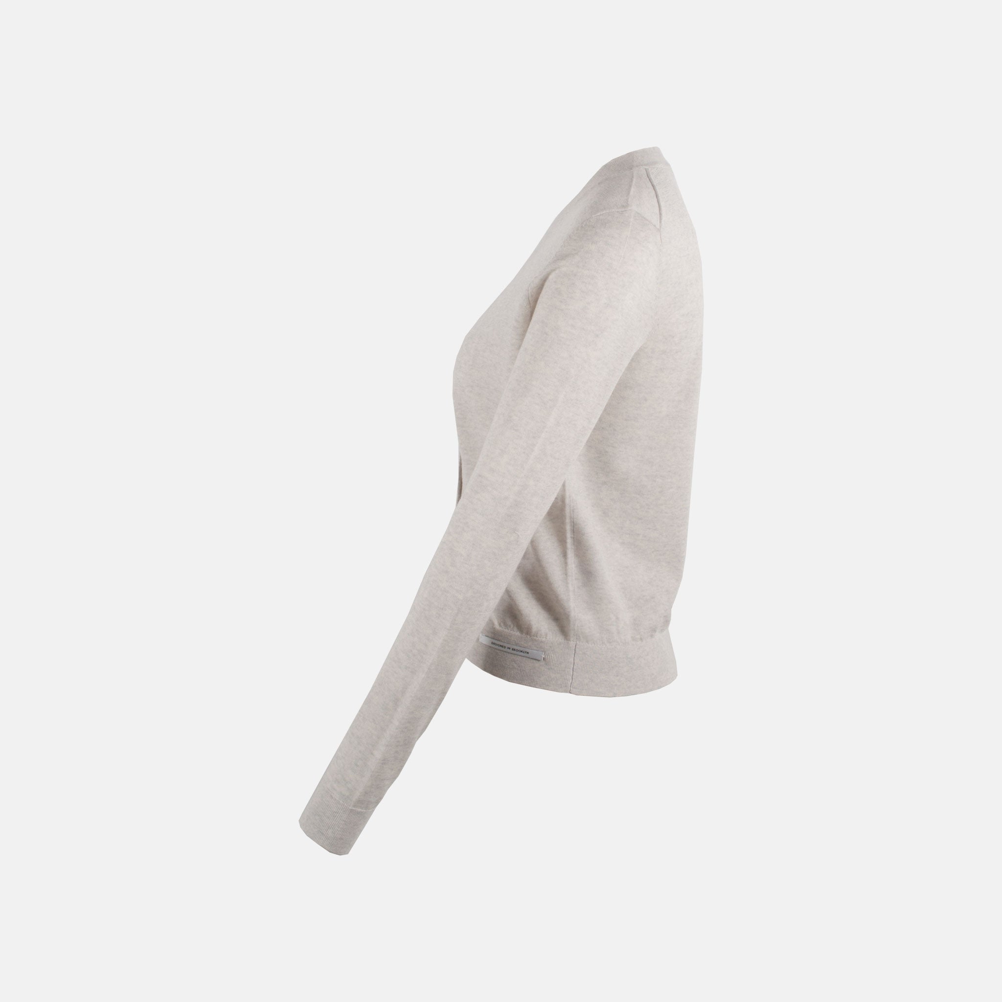 Penn & Ink Cardigan Seite | grau
