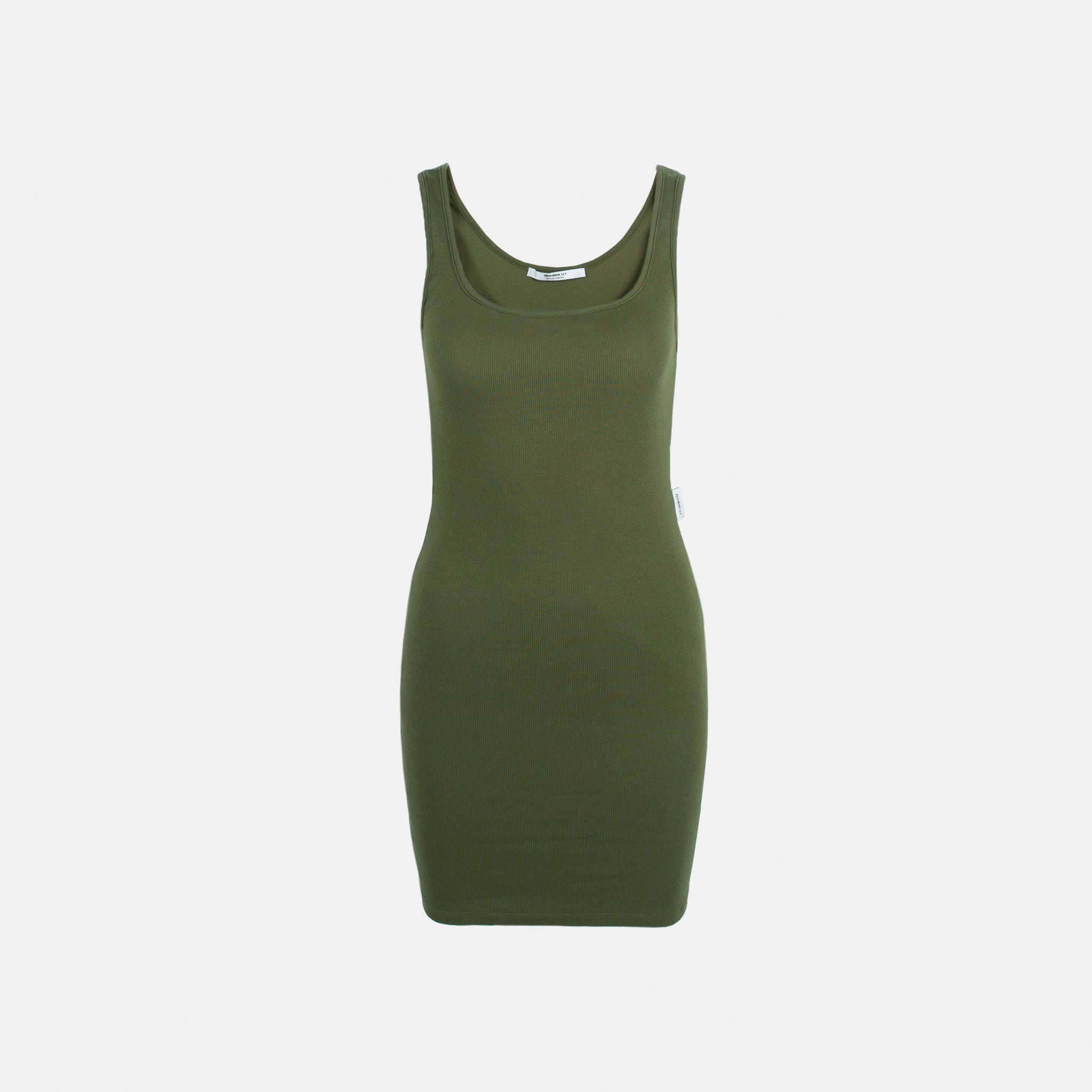 Penn & Ink Longtop Feinrippe | khaki