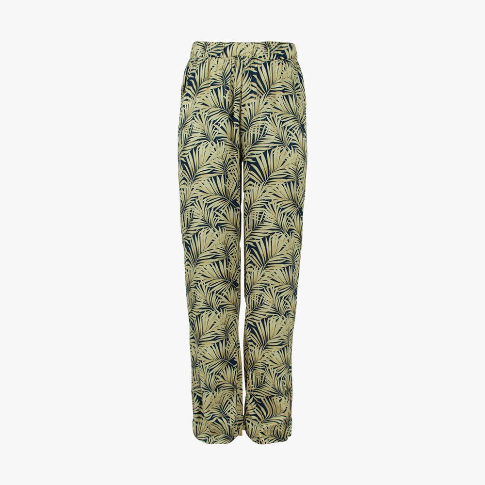 Hose Palmenprint (navy, XXS) | navy